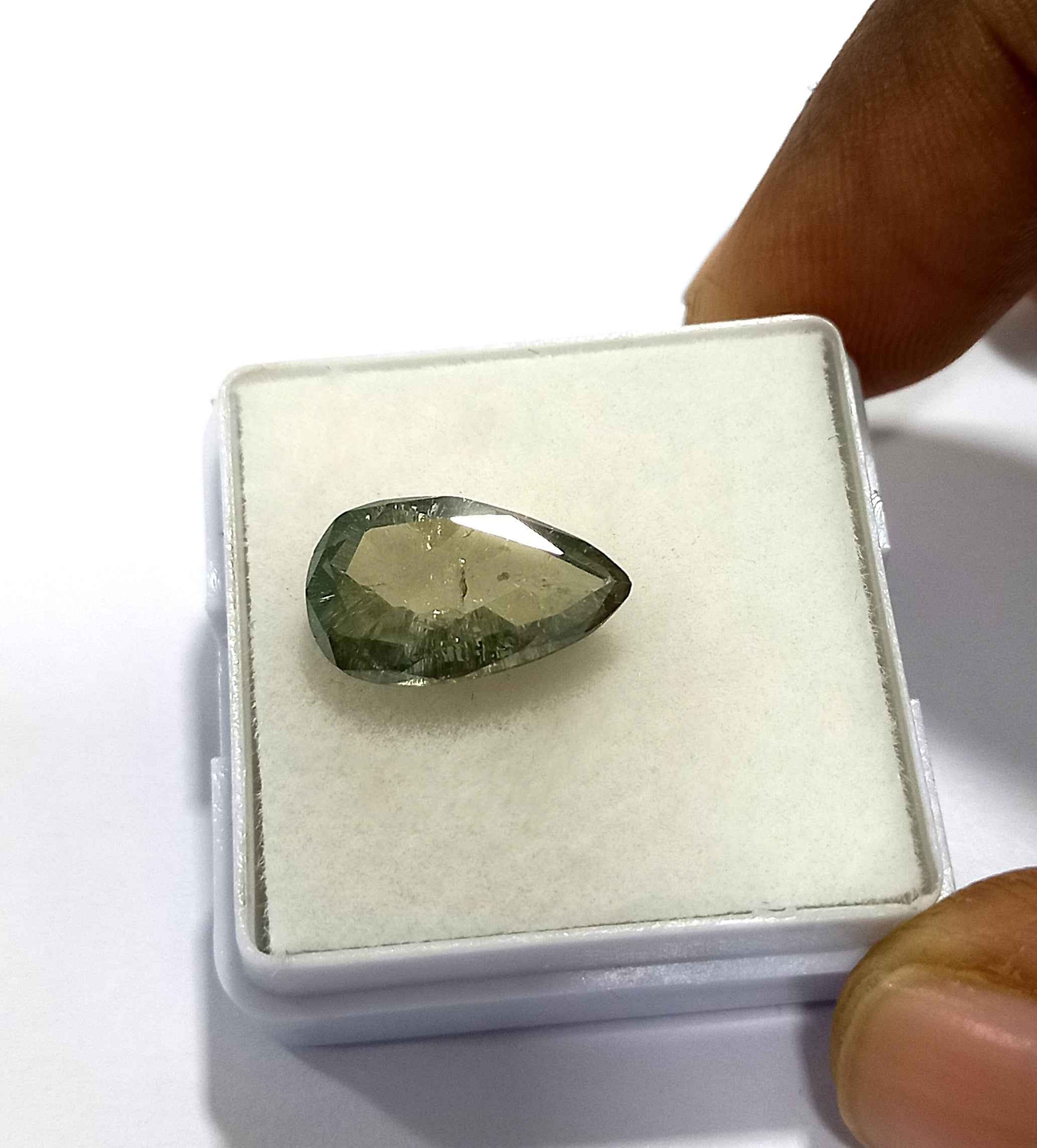 MossiniteDiamondGemstone5_5e0cfeb1-a004-4c71-8796-174d592c6fd1 2.58 Cts Pear Cut Moissanite Diamond Natural 13.3*8.0 MM MD22