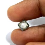 1.13 Cts Natural Moissanite Diamond Cushion Cut 6.7*6.6 MM MD23