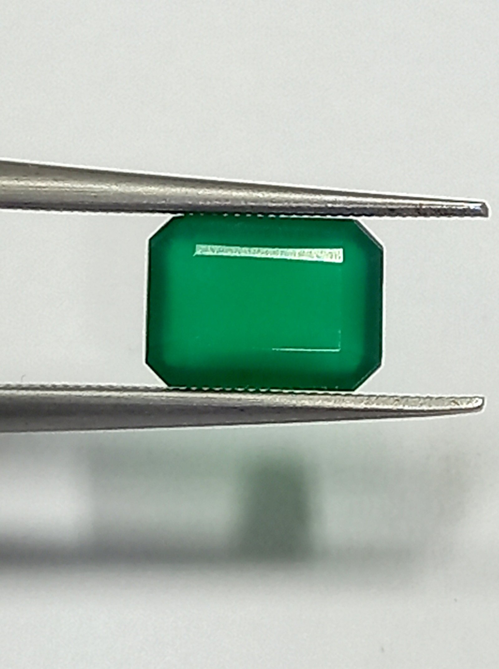 1.05 Cts Emerald Cut Natural Zambian Emerald Gemstone 7.1*5.2 MM EM749 - Image 2