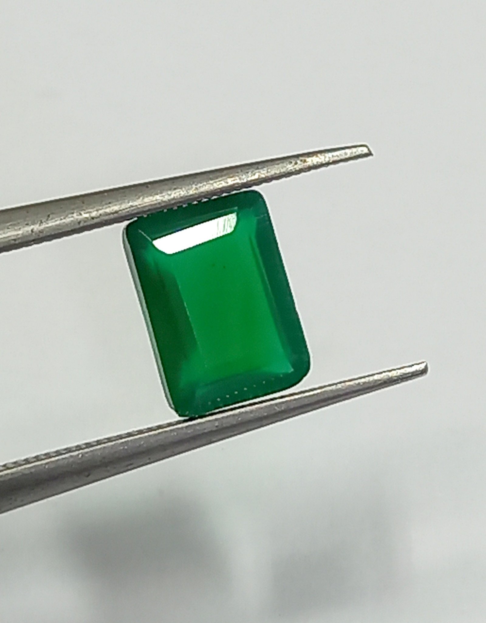0.90 Cts Natural Zambian Emerald Gemstone Emerald Cut 6.8*5 MM EM747 - Image 2