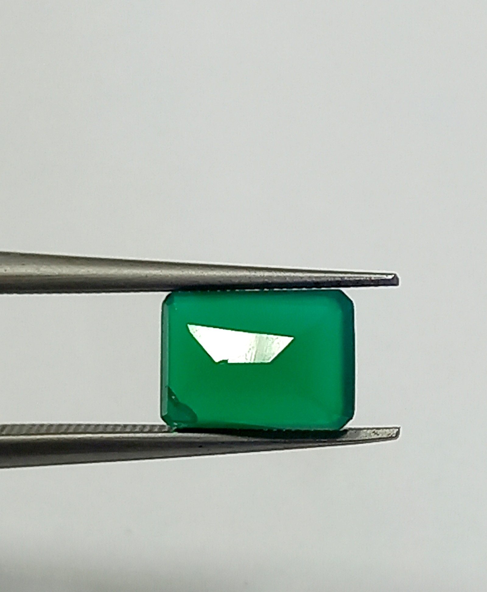 0.95 Cts Emerald Cut Natural Zambian Emerald Gemstone 7.1*5.1 MM EM751 - Image 3