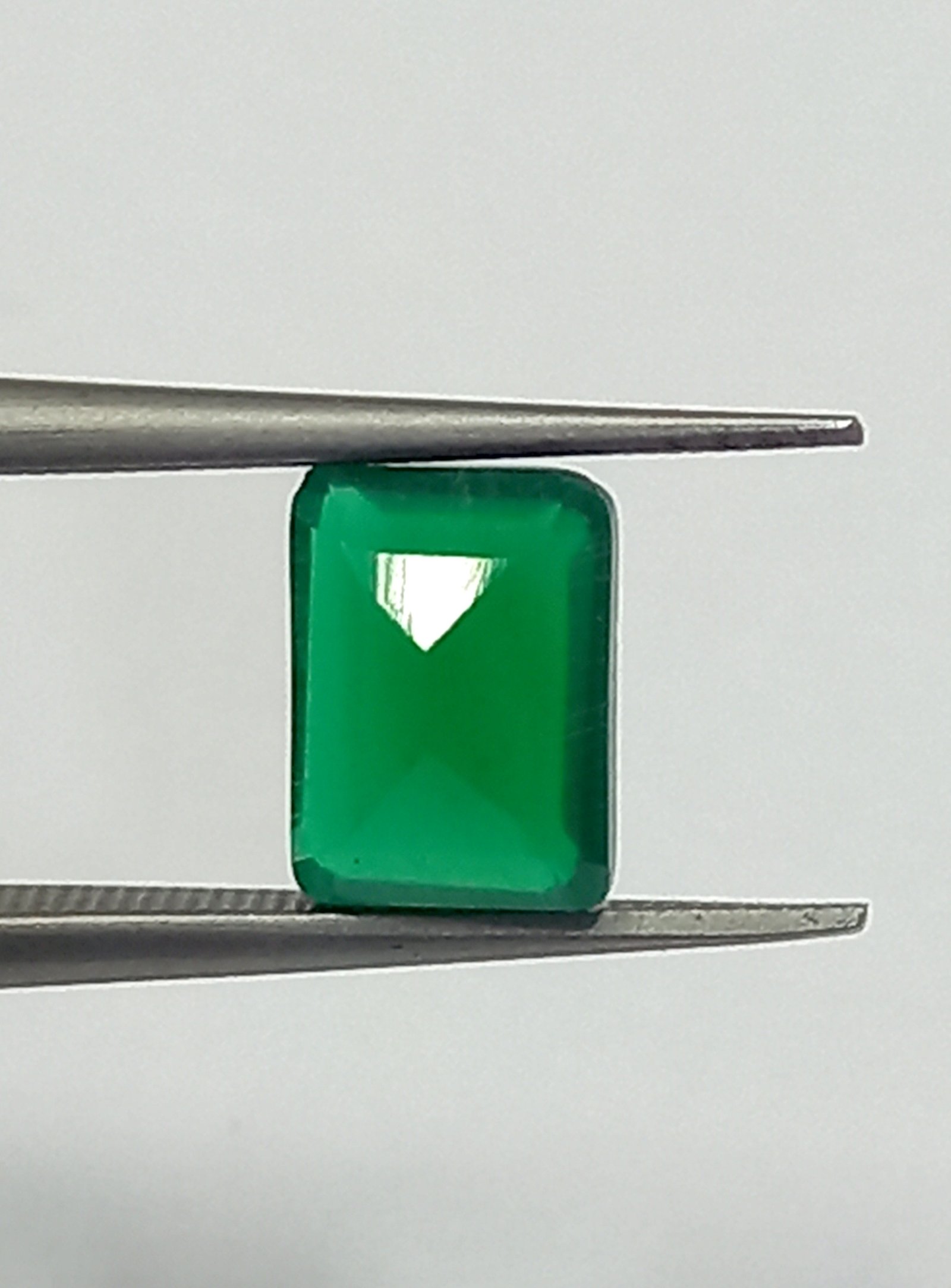 0.90 Cts Natural Zambian Emerald Gemstone Emerald Cut 6.8*5 MM EM747 - Image 3