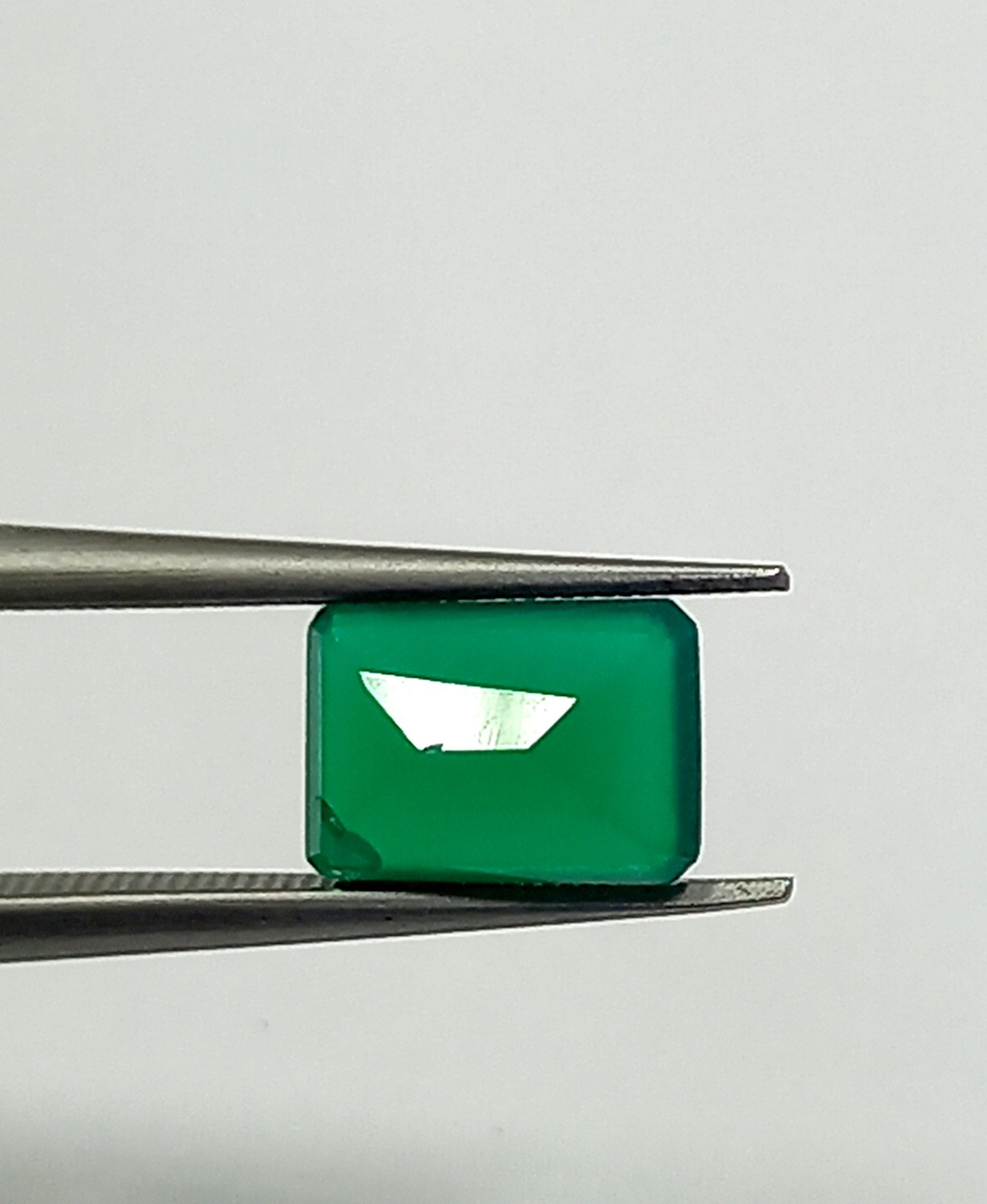 0.95 Cts Emerald Cut Natural Zambian Emerald Gemstone 7.1*5.1 MM EM751 - Image 4