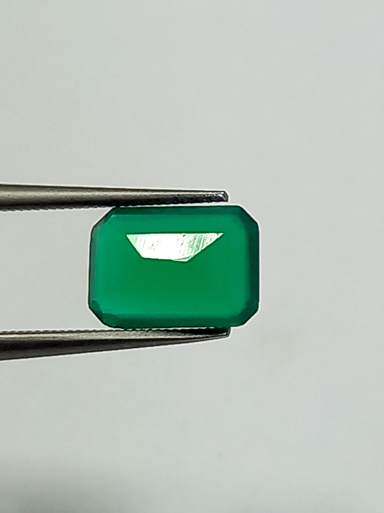 0.75 Cts Natural Zambian Emerald Gemstone Emerald Cut 7.1*5.1 MM EM750 - Image 4