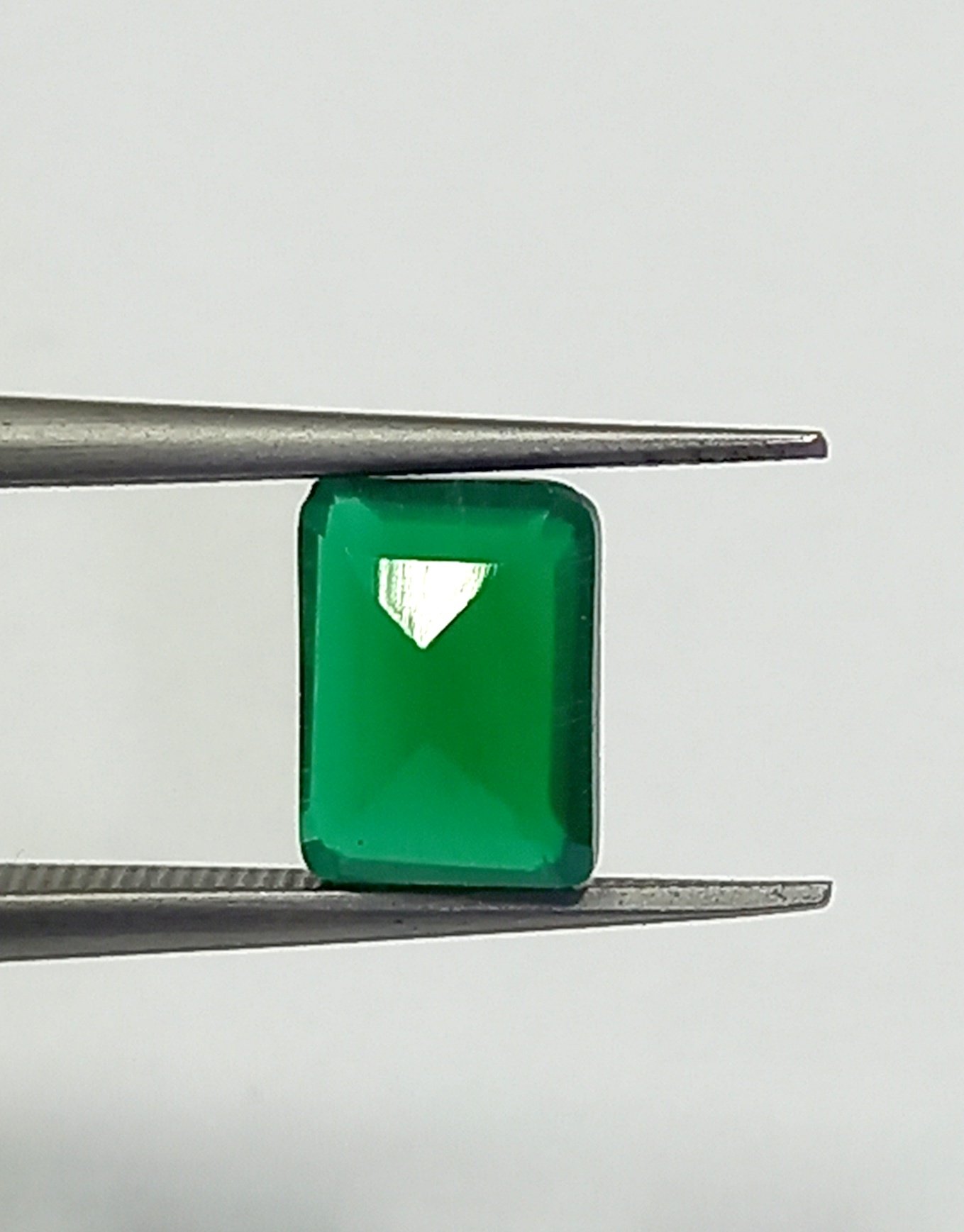 0.90 Cts Natural Zambian Emerald Gemstone Emerald Cut 6.8*5 MM EM747 - Image 4