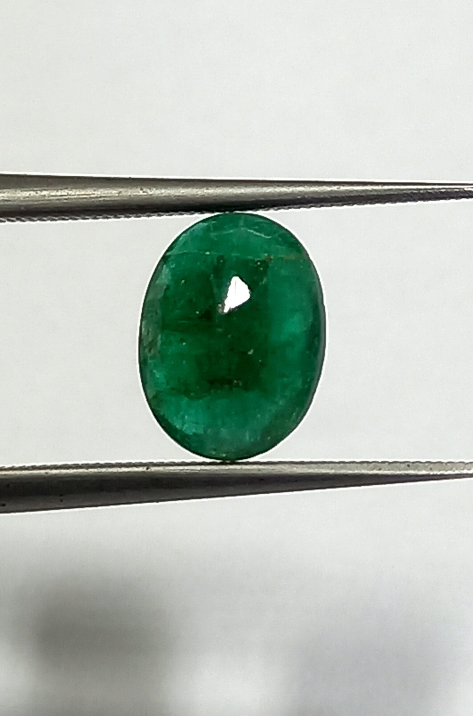 1.08 Cts Natural Brazil Emerald Gemstone Oval Cut 8*6 MM EM507 - Image 5