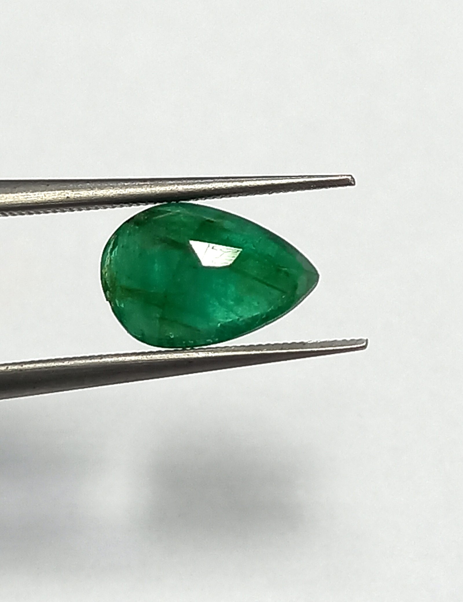 1.04 Cts Natural Zambian Emerald Gemstone Pear Cut 9.0*6.1 MM EM521 - Image 3