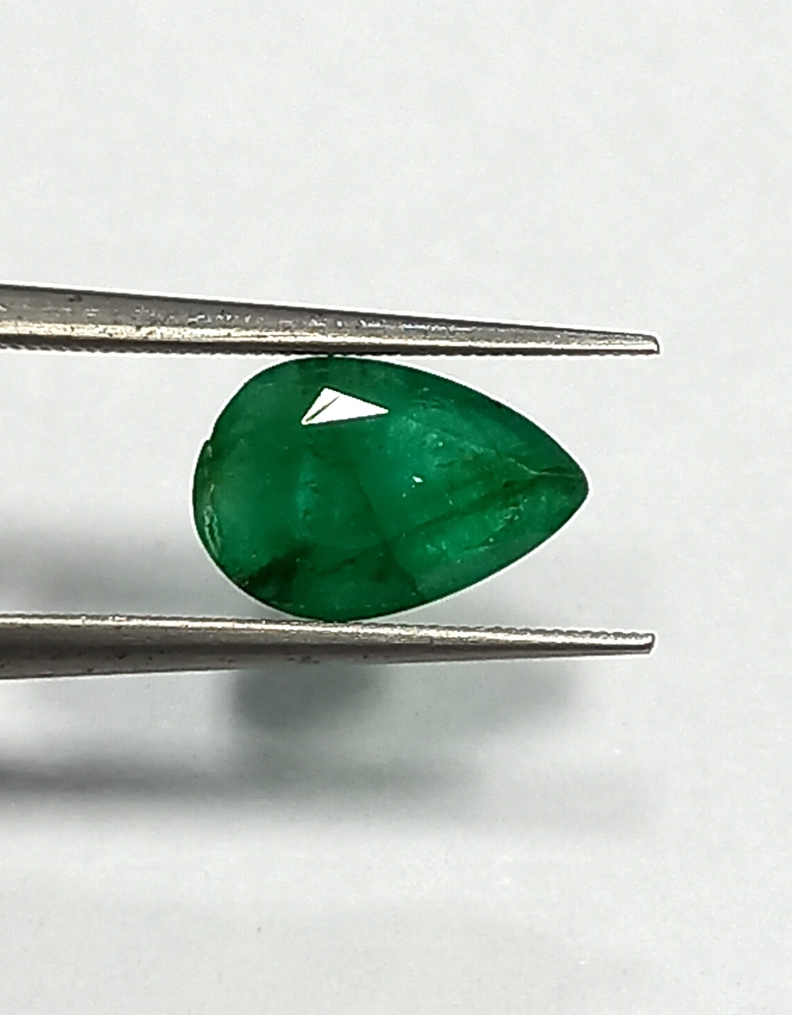 1.04 Cts Natural Zambian Emerald Gemstone Pear Cut 9.0*6.1 MM EM521 - Image 4