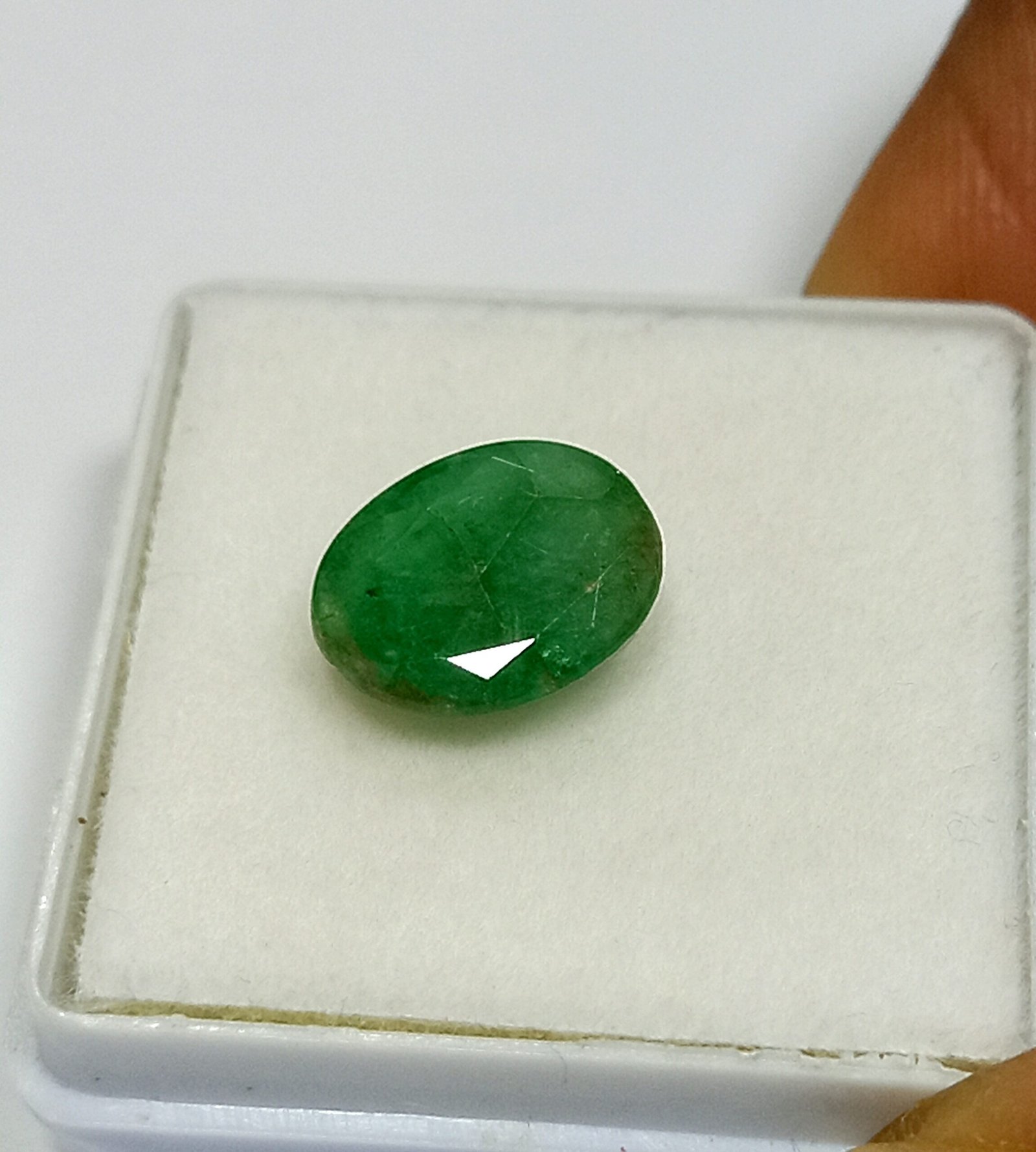 2.51 Cts Natural Zambian Emerald Gemstone Oval Cut 10.38*7.97 MM EM554 - Image 7