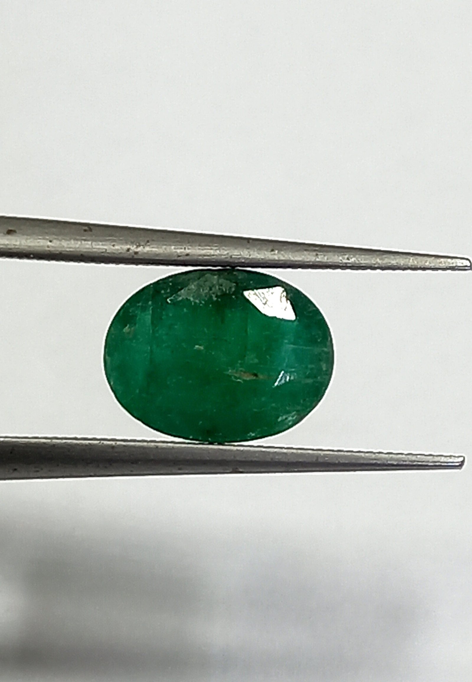 1.08 Cts Natural Brazil Emerald Gemstone Oval Cut 8*6 MM EM507 - Image 7