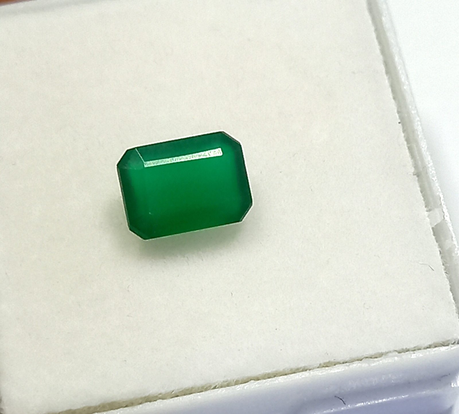 1.05 Cts Emerald Cut Natural Zambian Emerald Gemstone 7.1*5.2 MM EM749 - Image 8