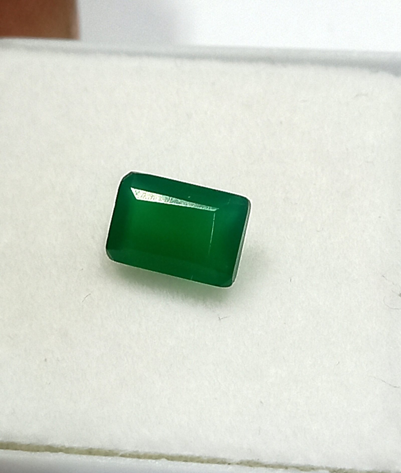 1.04 Cts Natural Zambian Emerald Gemstone Emerald Cut 7.1*5 MM EM746 - Image 8