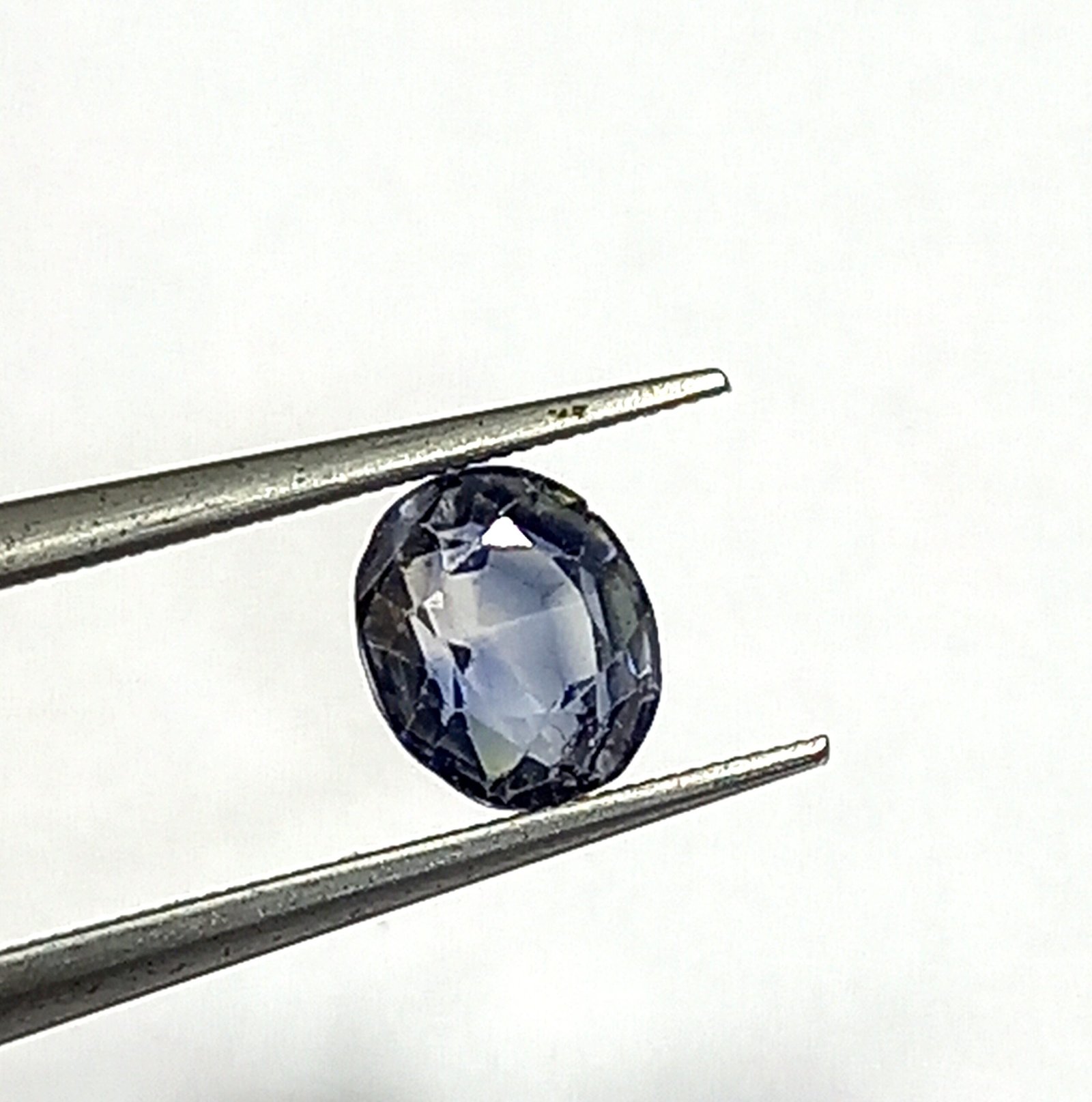 0.93 Cts Natural Kashmir Blue Sapphire Oval Cut Gemstone 5.4*4.5 MM KBS25 - Image 2