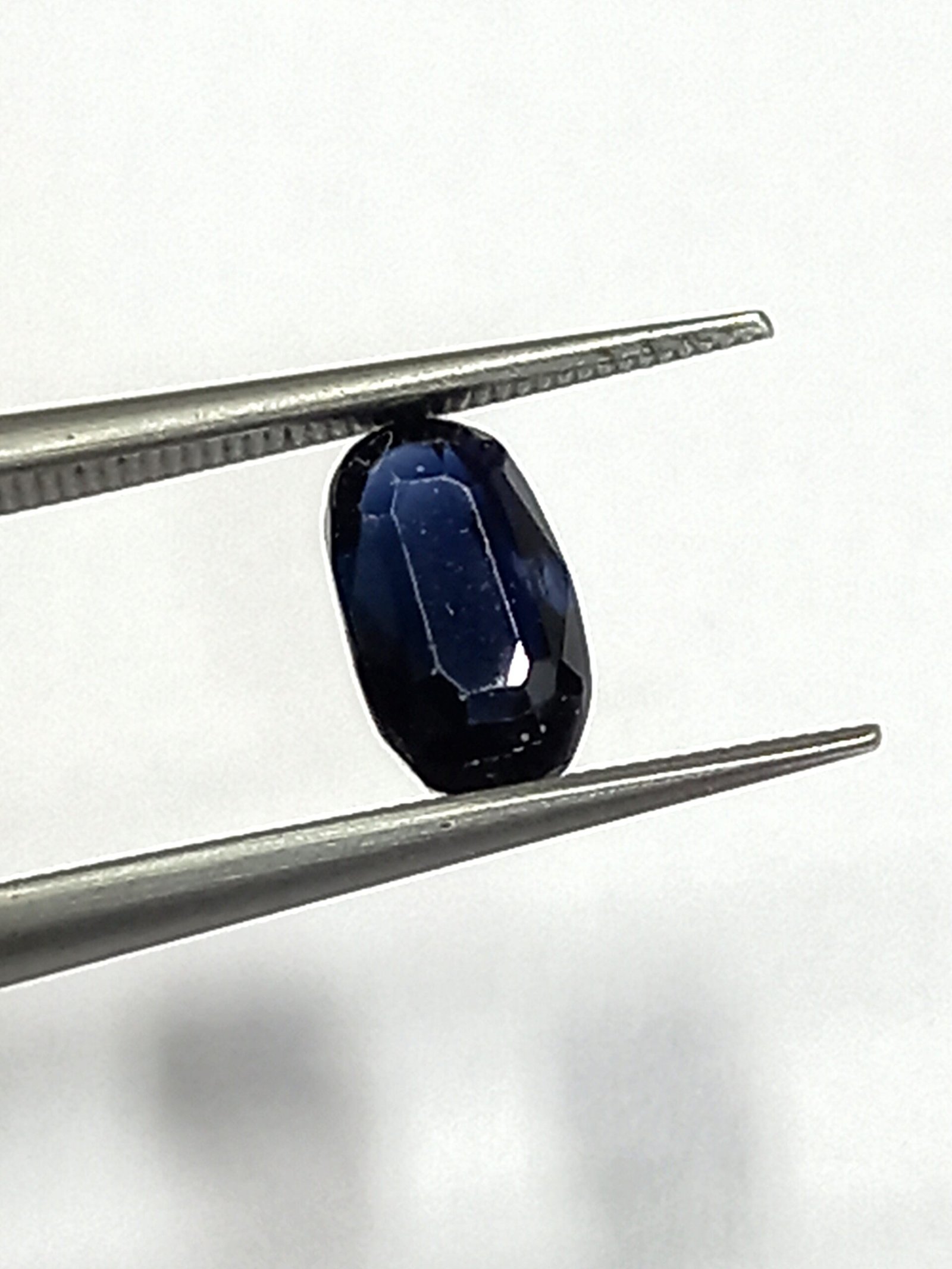 1.06 Cts Natural Kashmir Blue Sapphire Oval Cut 6.8*3.7 MM KBS29 - Image 2