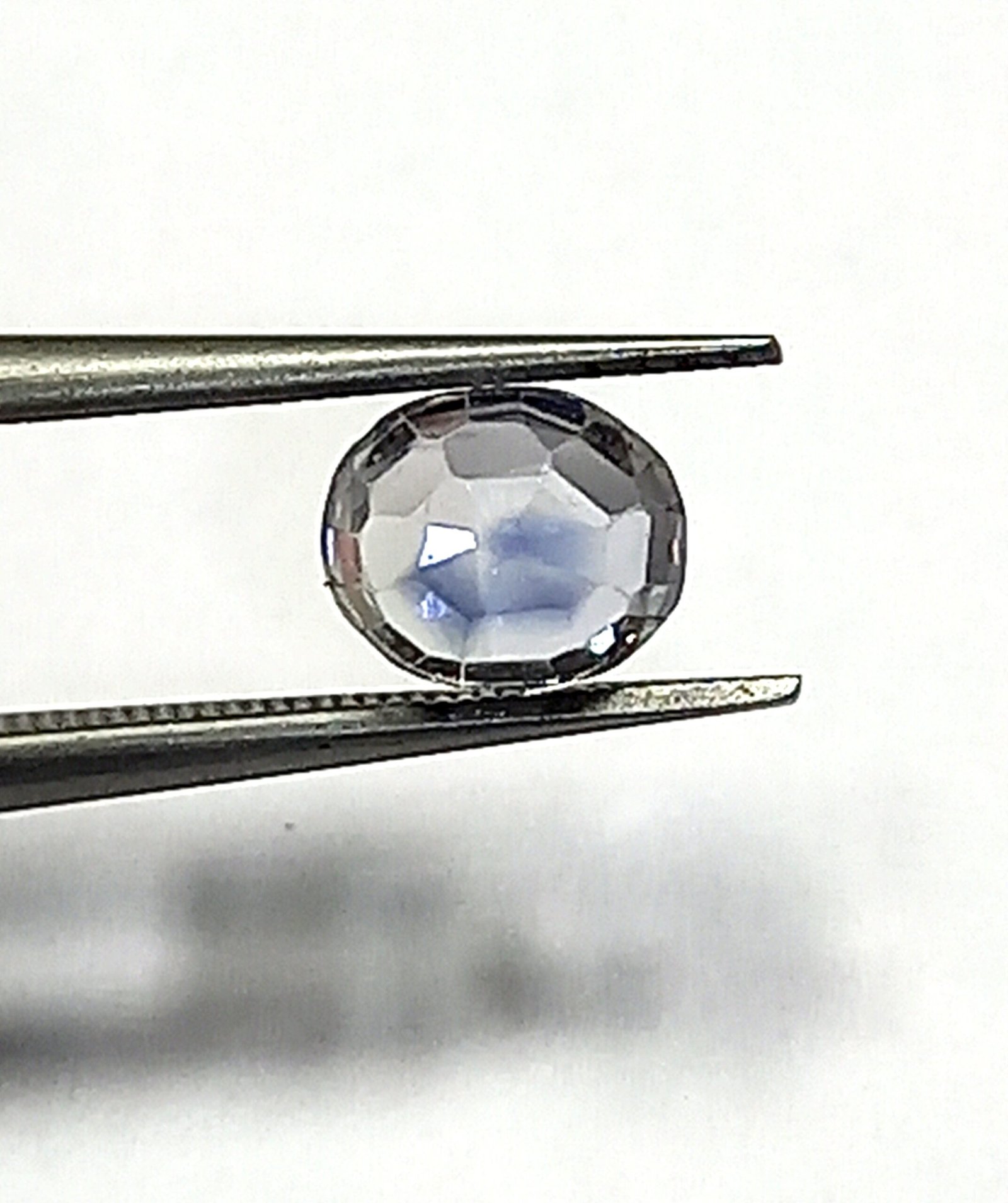 0.93 Cts Natural Kashmir Blue Sapphire Oval Cut Gemstone 5.4*4.5 MM KBS25 - Image 3