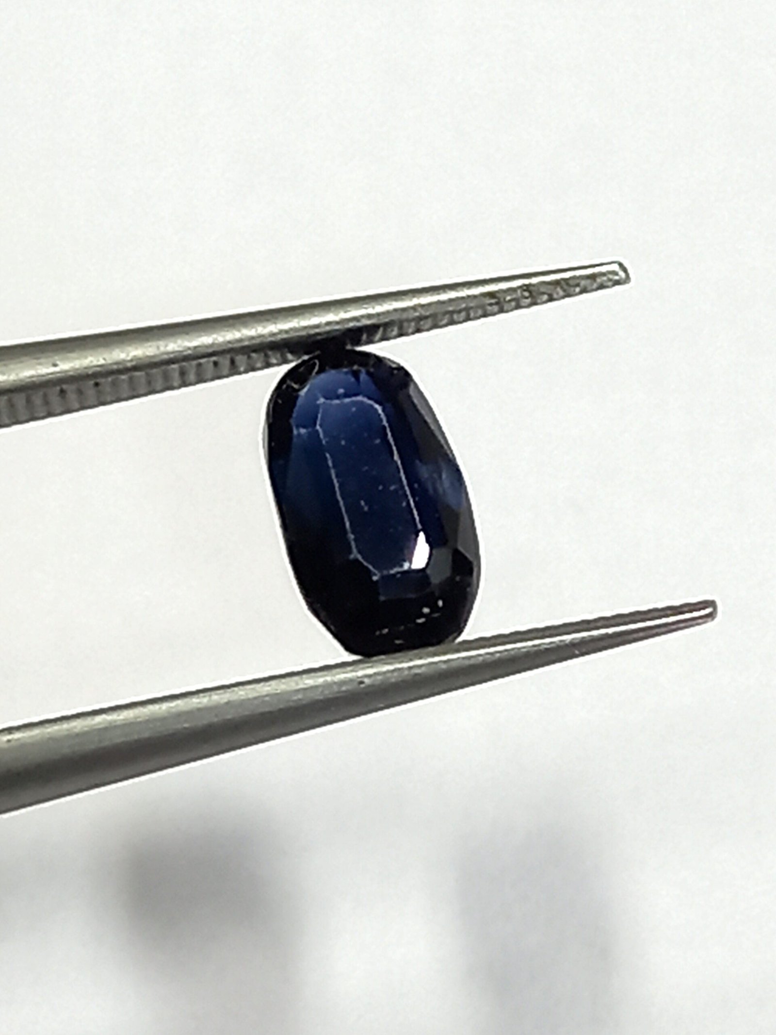 1.06 Cts Natural Kashmir Blue Sapphire Oval Cut 6.8*3.7 MM KBS29 - Image 3
