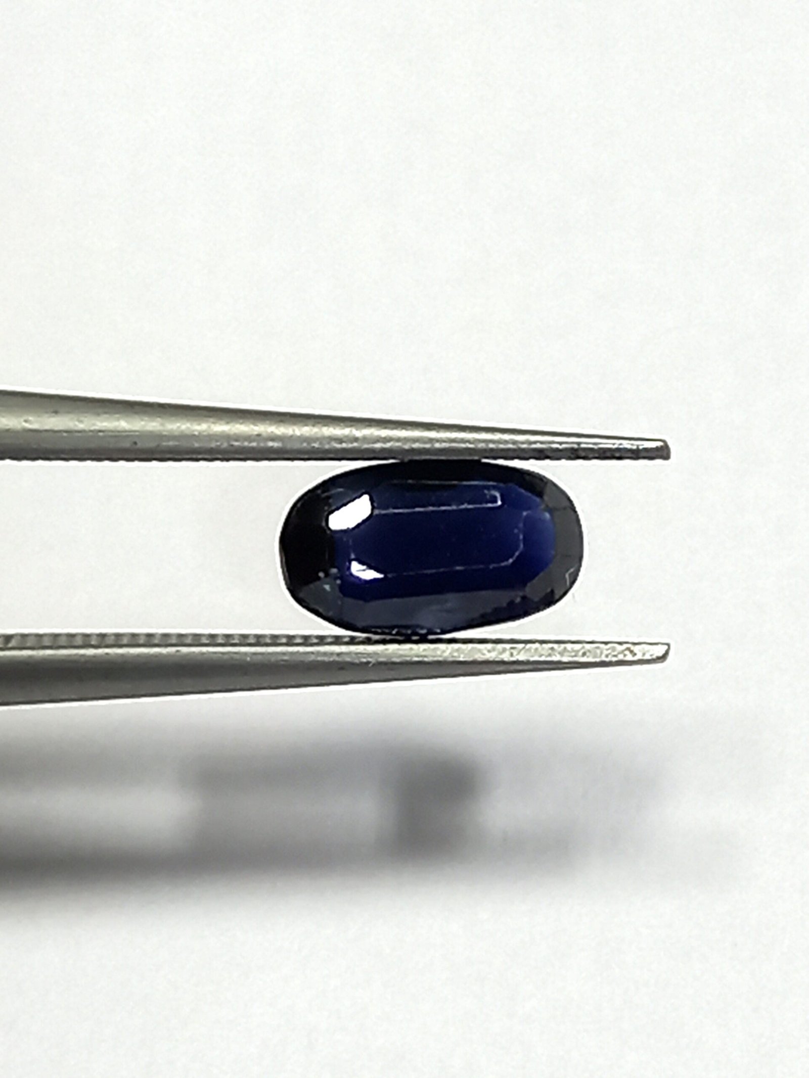 1.06 Cts Natural Kashmir Blue Sapphire Oval Cut 6.8*3.7 MM KBS29 - Image 4