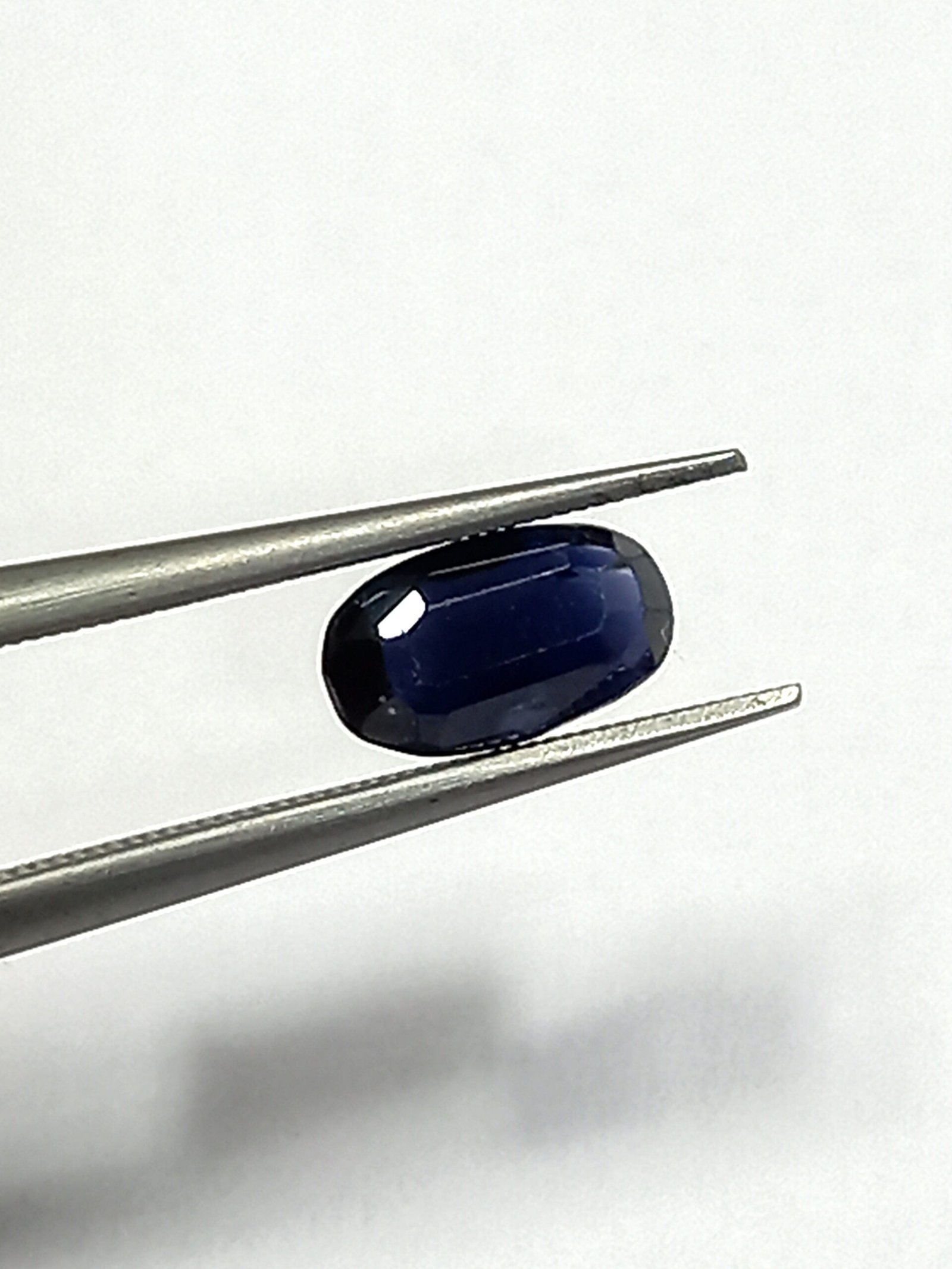 1.06 Cts Natural Kashmir Blue Sapphire Oval Cut 6.8*3.7 MM KBS29 - Image 5