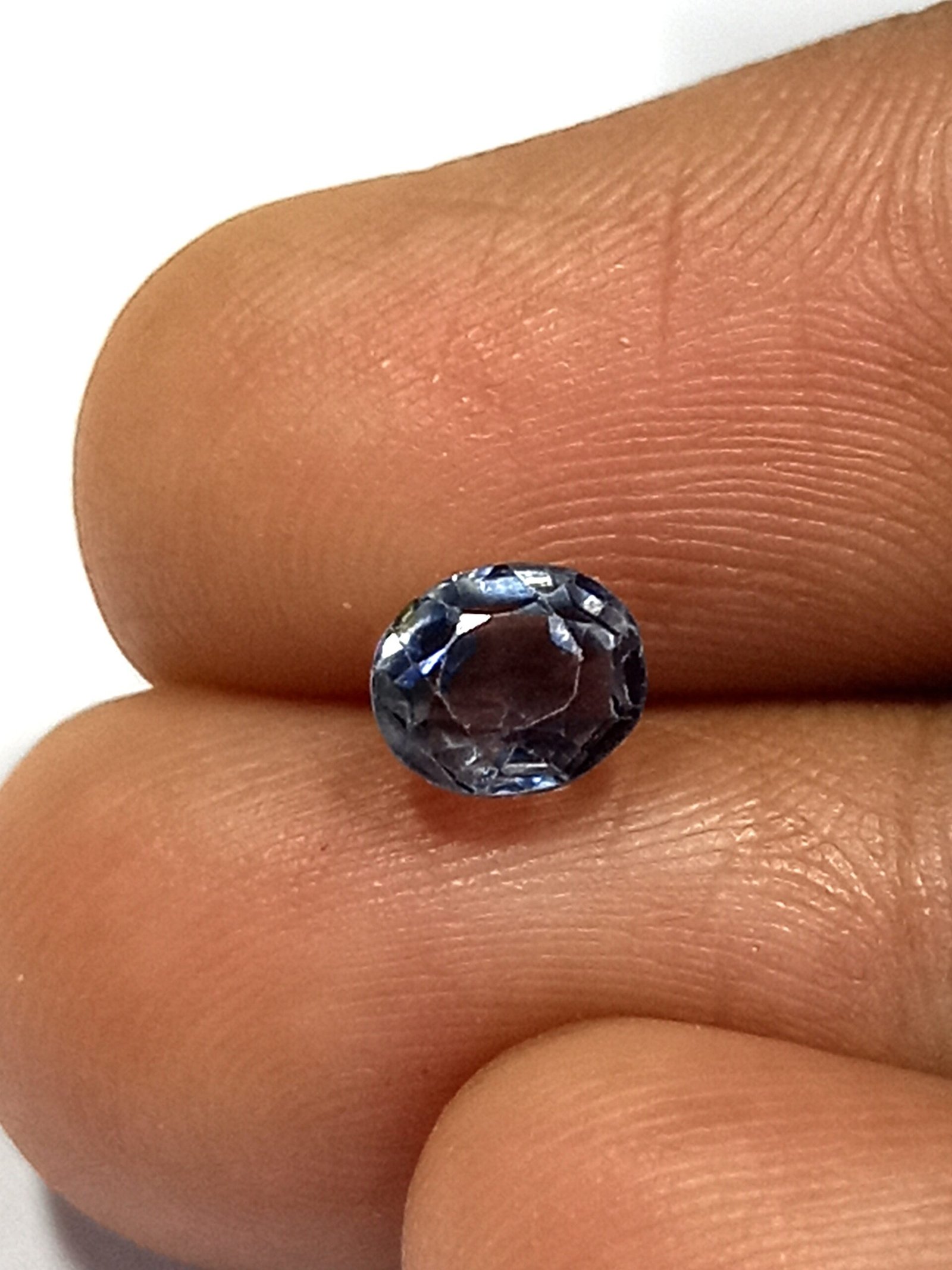 0.93 Cts Natural Kashmir Blue Sapphire Oval Cut Gemstone 5.4*4.5 MM KBS25 - Image 7