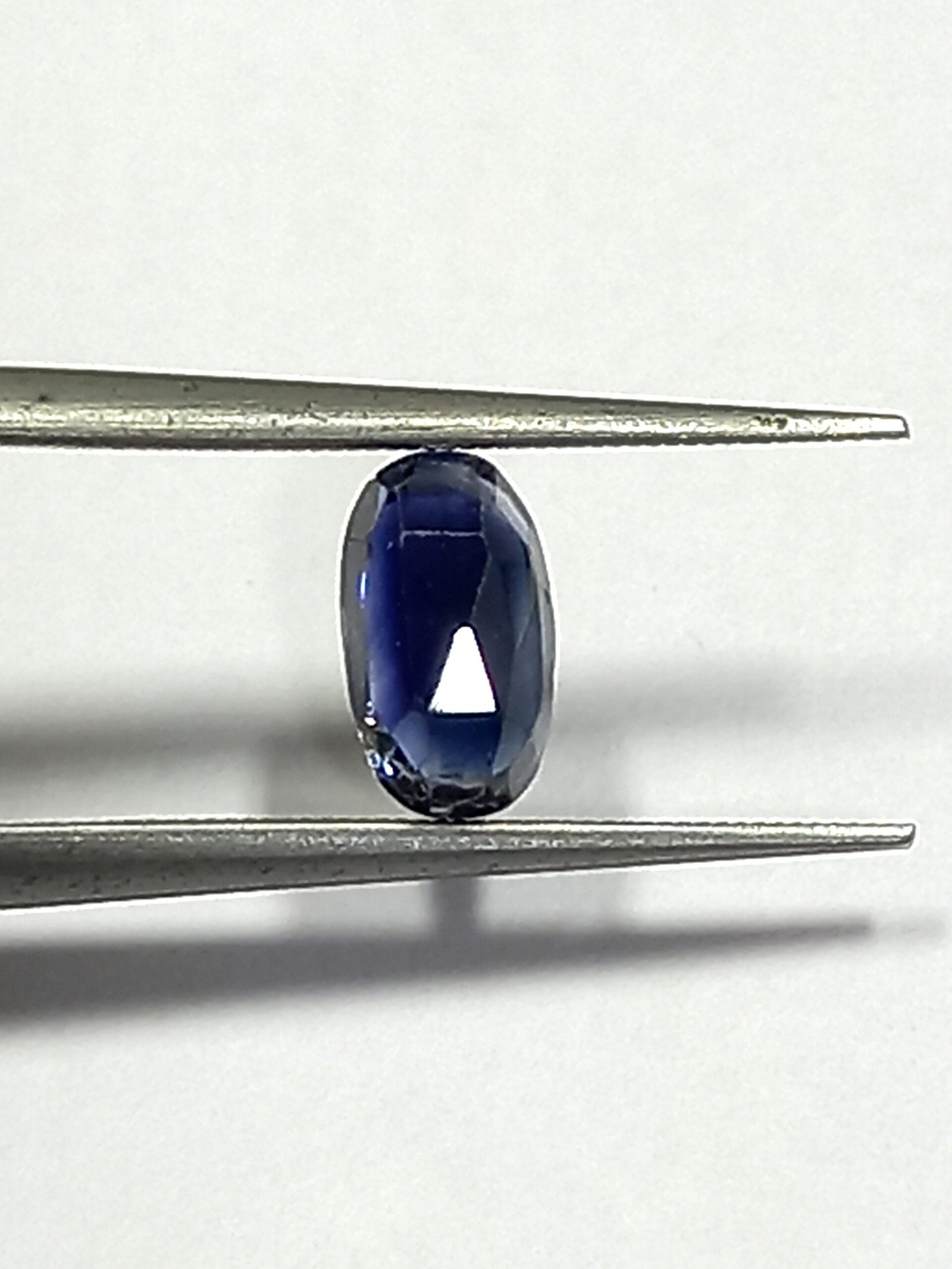 1.06 Cts Natural Kashmir Blue Sapphire Oval Cut 6.8*3.7 MM KBS29 - Image 7