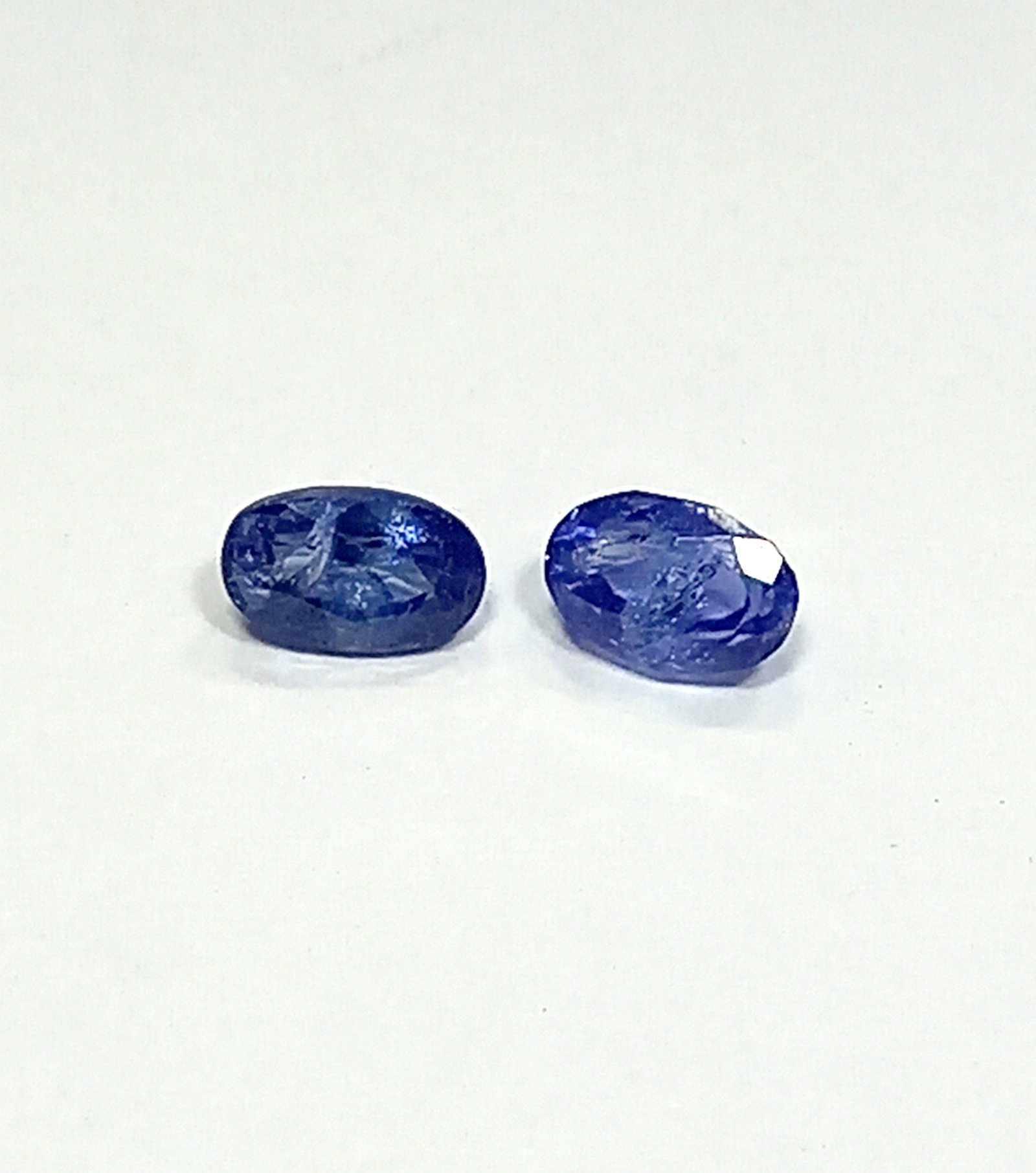 1.02 Cts Natural Kashmir Blue Sapphire Pair Oval Cut Gemstone 5.3*3.5 MM KBS33 - Image 4