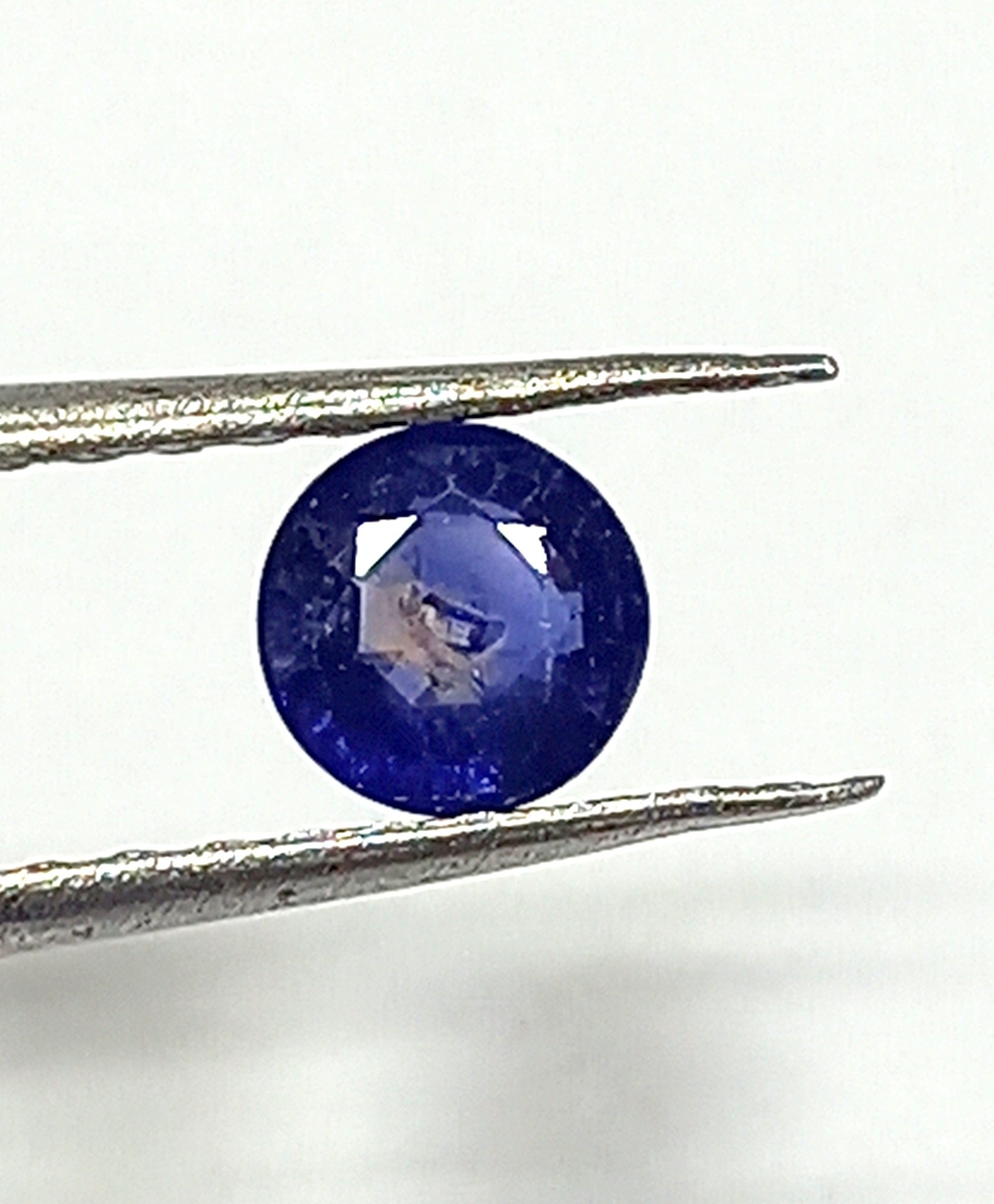 0.67 Cts Kashmir Blue Sapphire 5mm Round Cut Gemstone KBS3 - Image 4