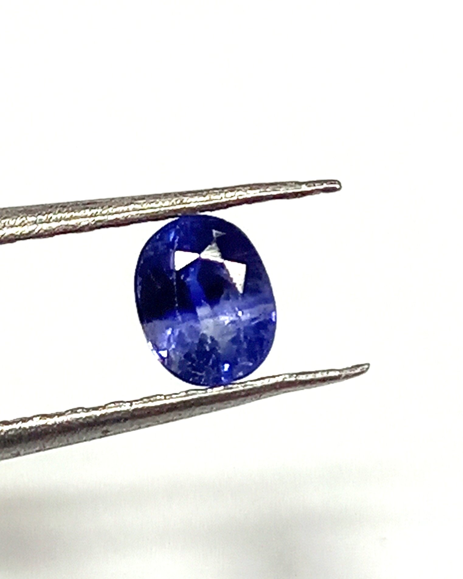 0.48 Cts Kashmir Blue Sapphire Oval Cut Gemstone 4.7*3.8 MM KBS5 - Image 5