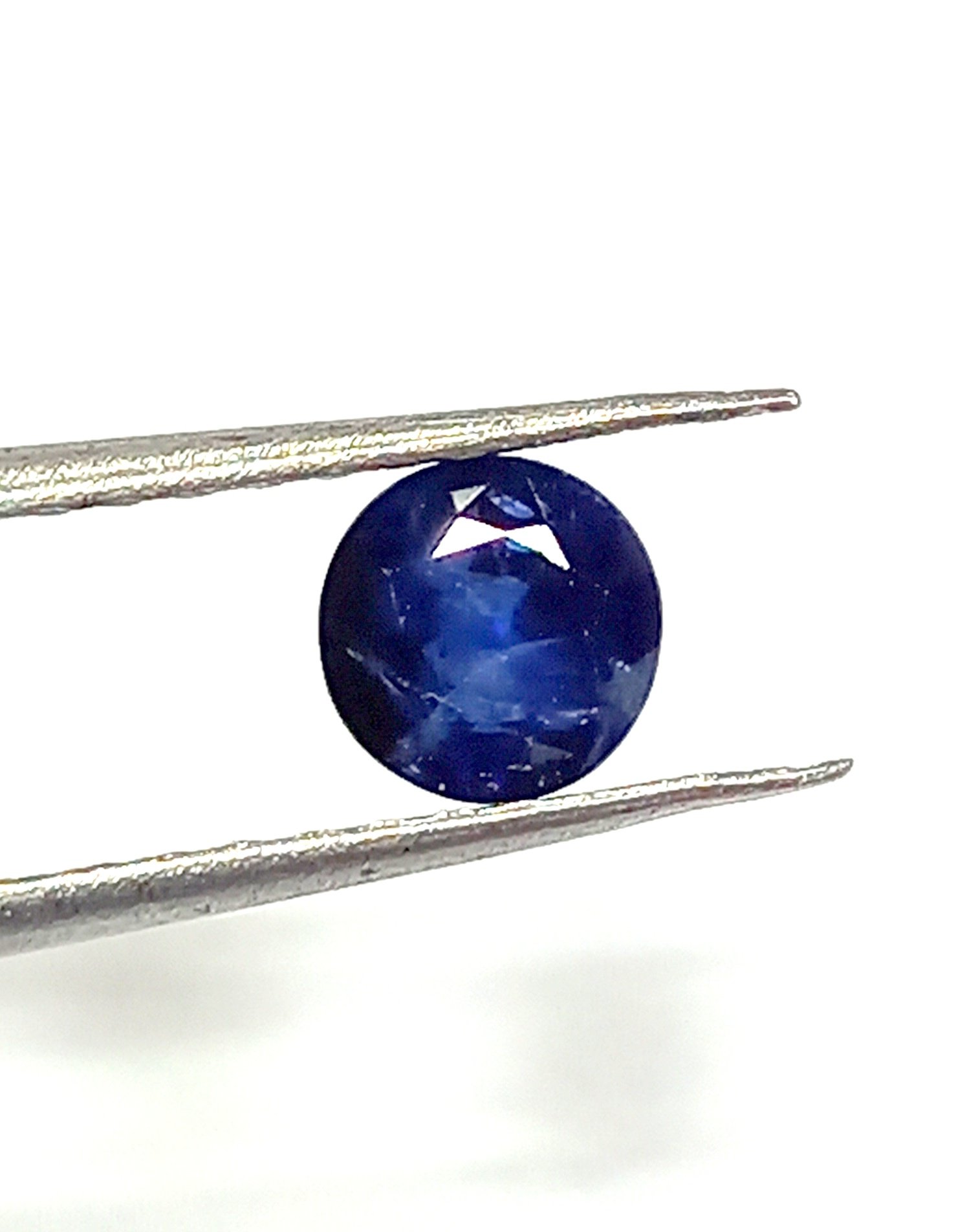 0.89 Cts Kashmir Blue Sapphire Natural Gemstone Round Cut 5.2*5.2 MM KBS4 - Image 6