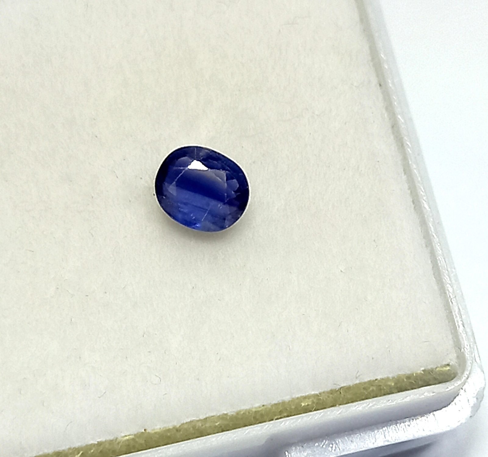 0.53 Cts Kashmir Blue Sapphire 5*4.2 MM Oval Cut Gemstone KBS7 - Image 7