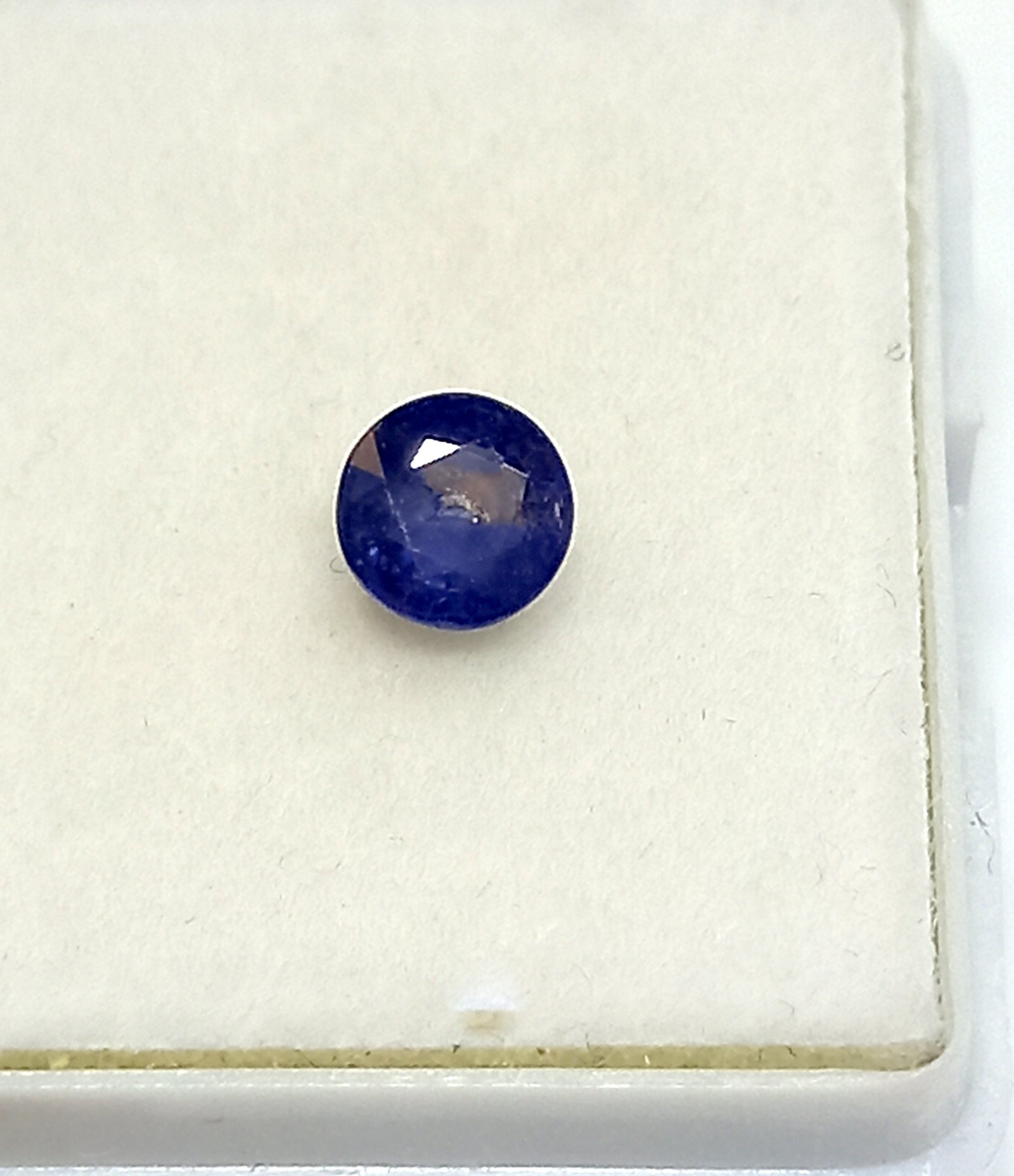 0.67 Cts Kashmir Blue Sapphire 5mm Round Cut Gemstone KBS3 - Image 7