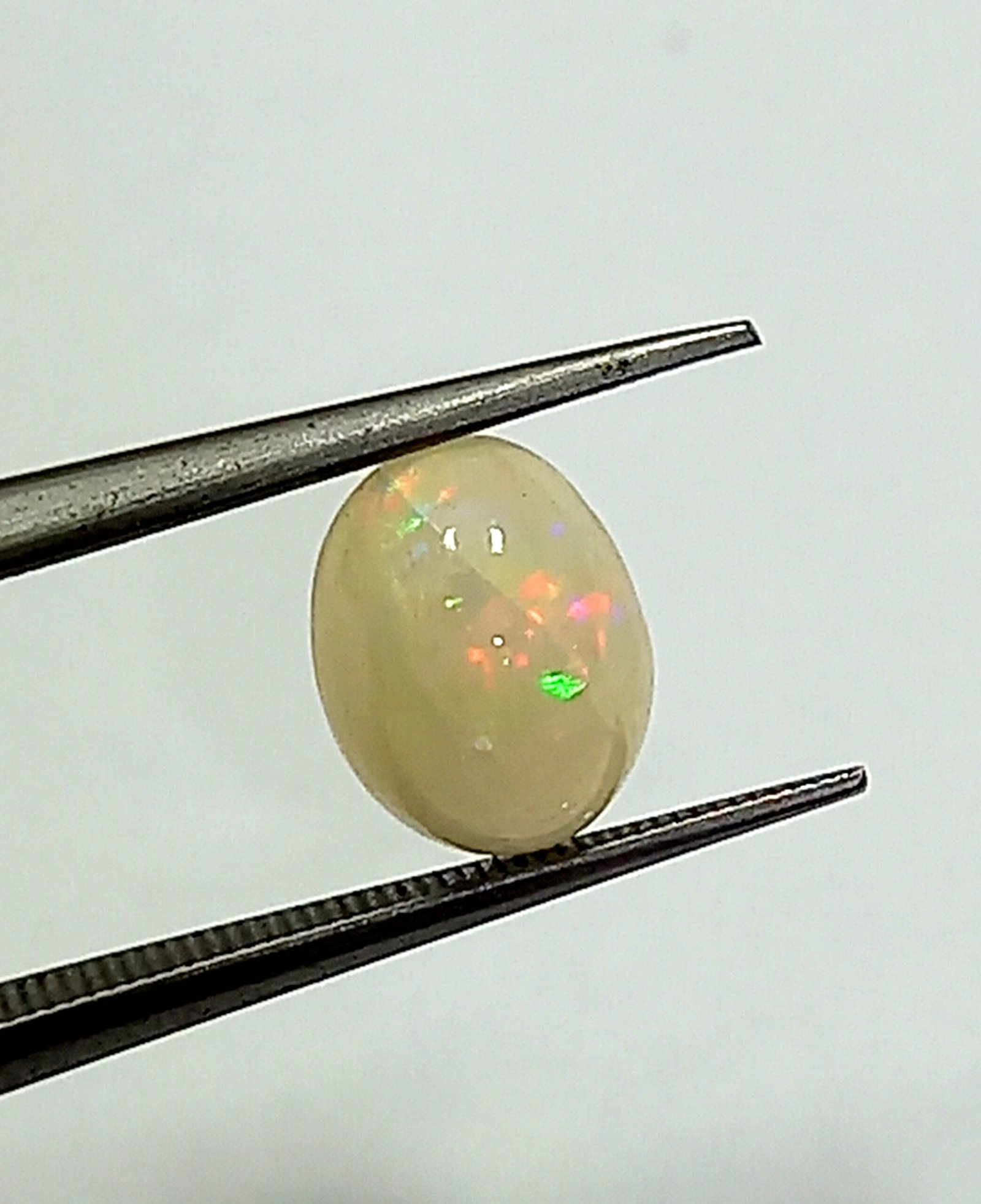 1.00 Cts Natural Australian Opal Cabochon Oval Gemstone 7.3*5.5 MM OP23 - Image 2