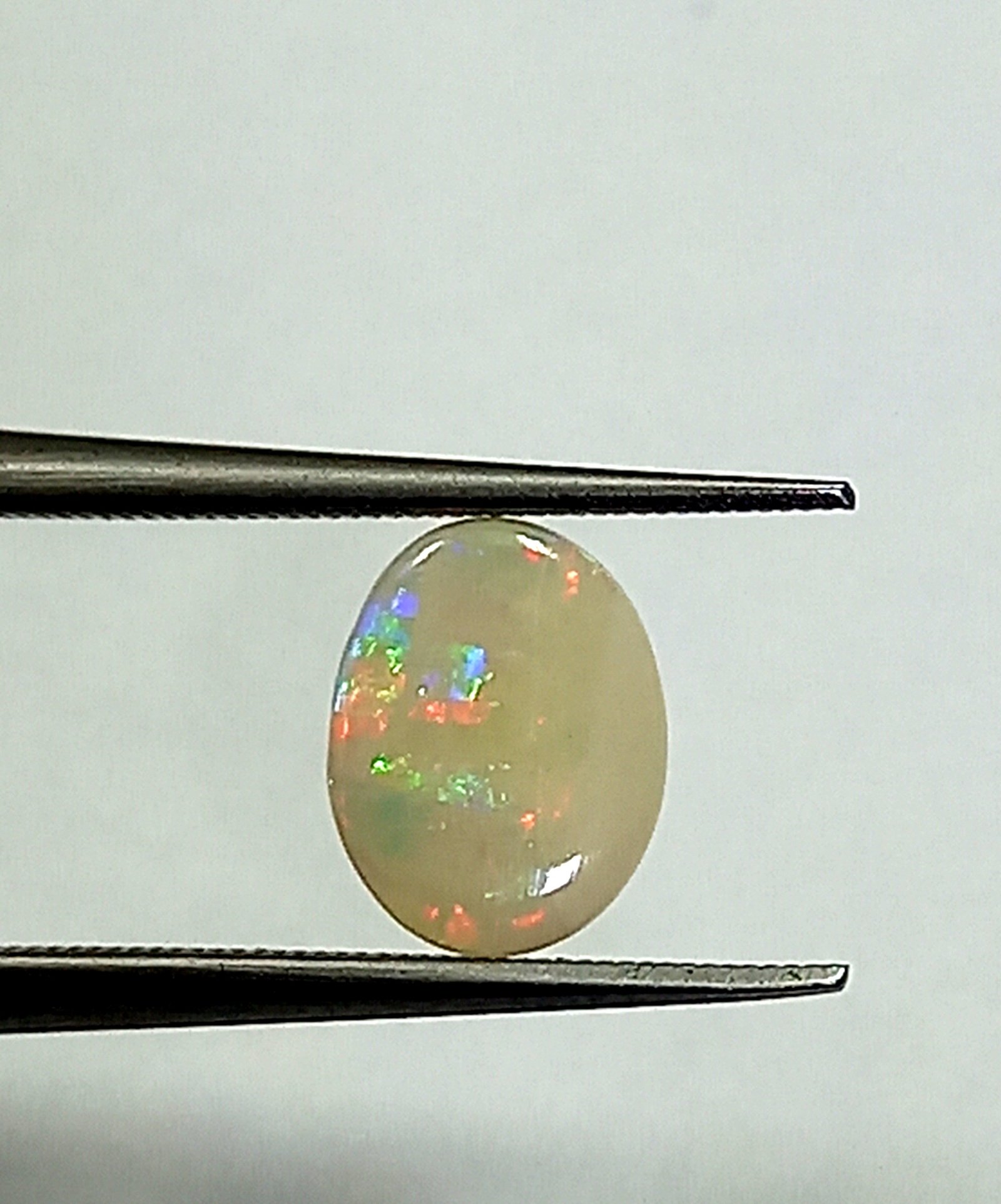 1.00 Cts Natural Australian Opal Cabochon Oval Gemstone 7.3*5.5 MM OP23 - Image 3