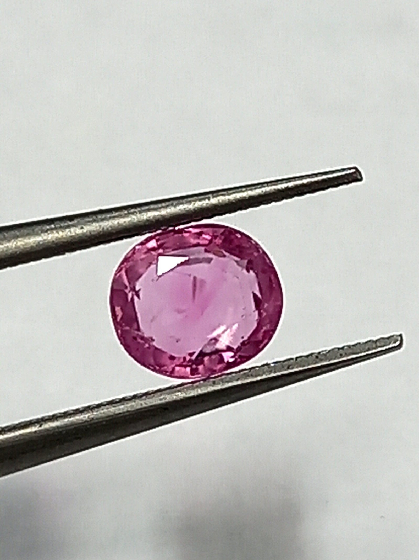 0.61 Cts Natural Burma Pink Ruby Gemstone Oval Cut 5.0*4.4 MM R186 - Image 2