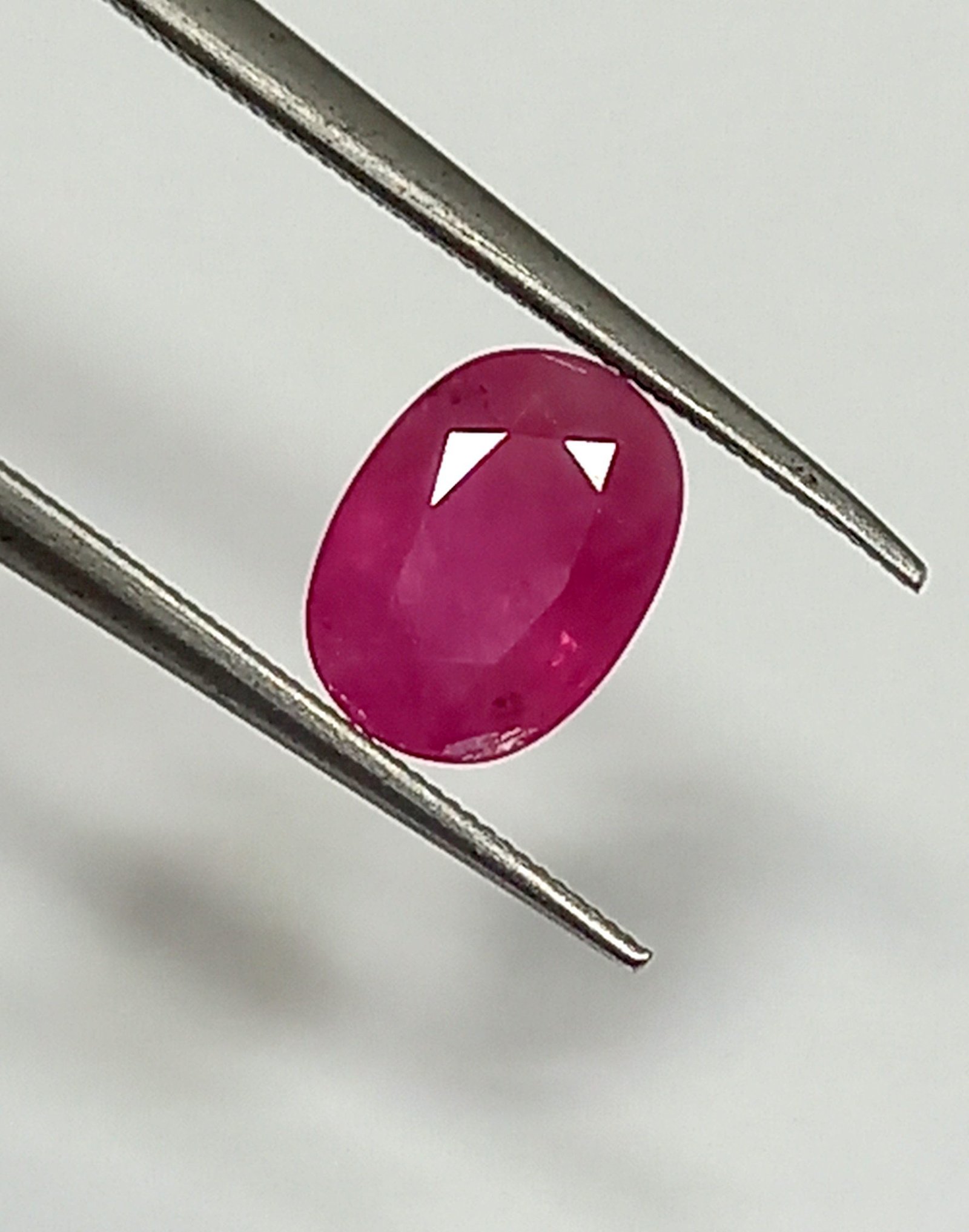 1.11 Cts Natural African Pink Ruby Gemstone Oval Cut 6.9*5 MM R222 - Image 3