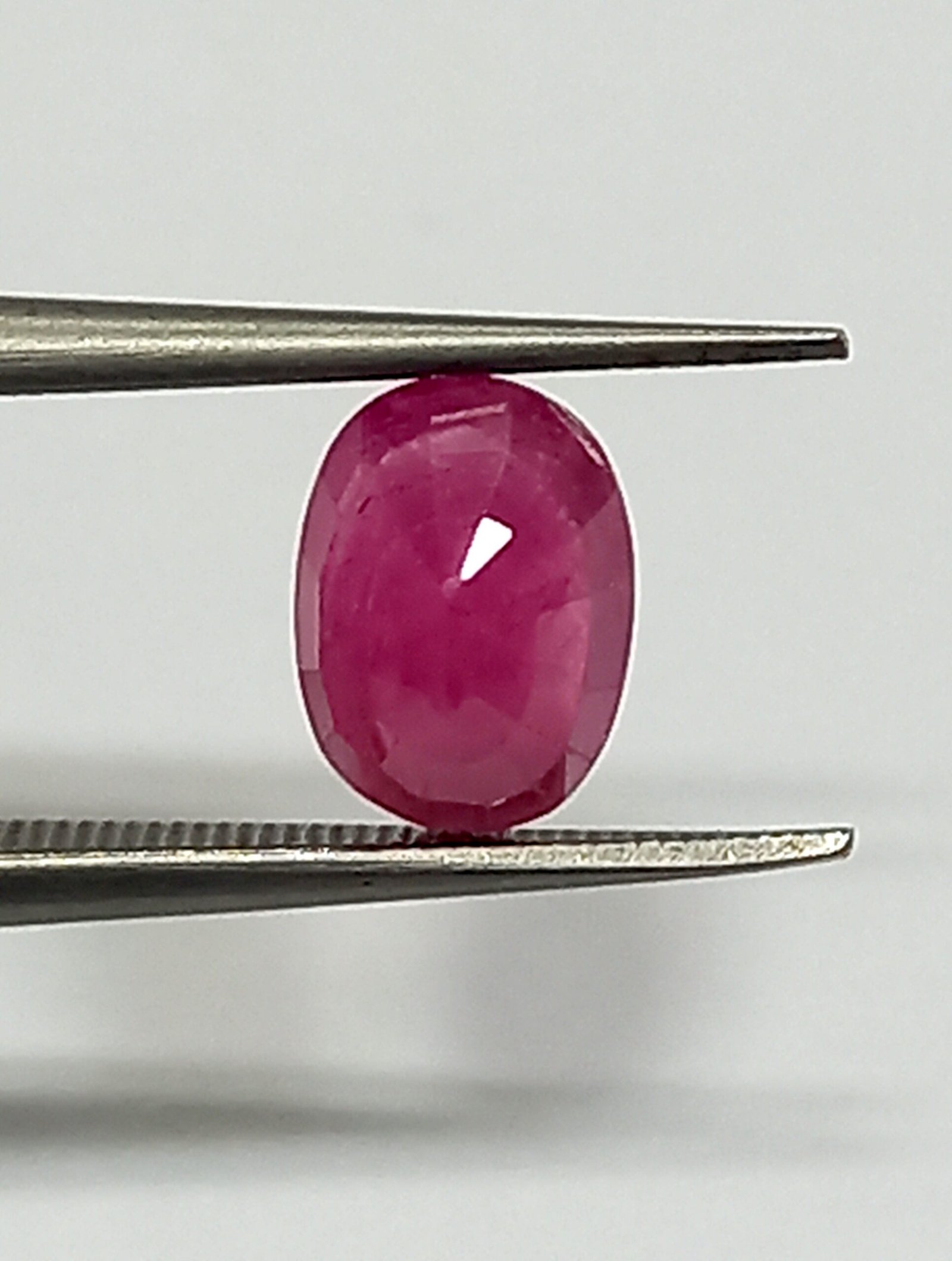 1.11 Cts Natural African Pink Ruby Gemstone Oval Cut 6.9*5 MM R222 - Image 4