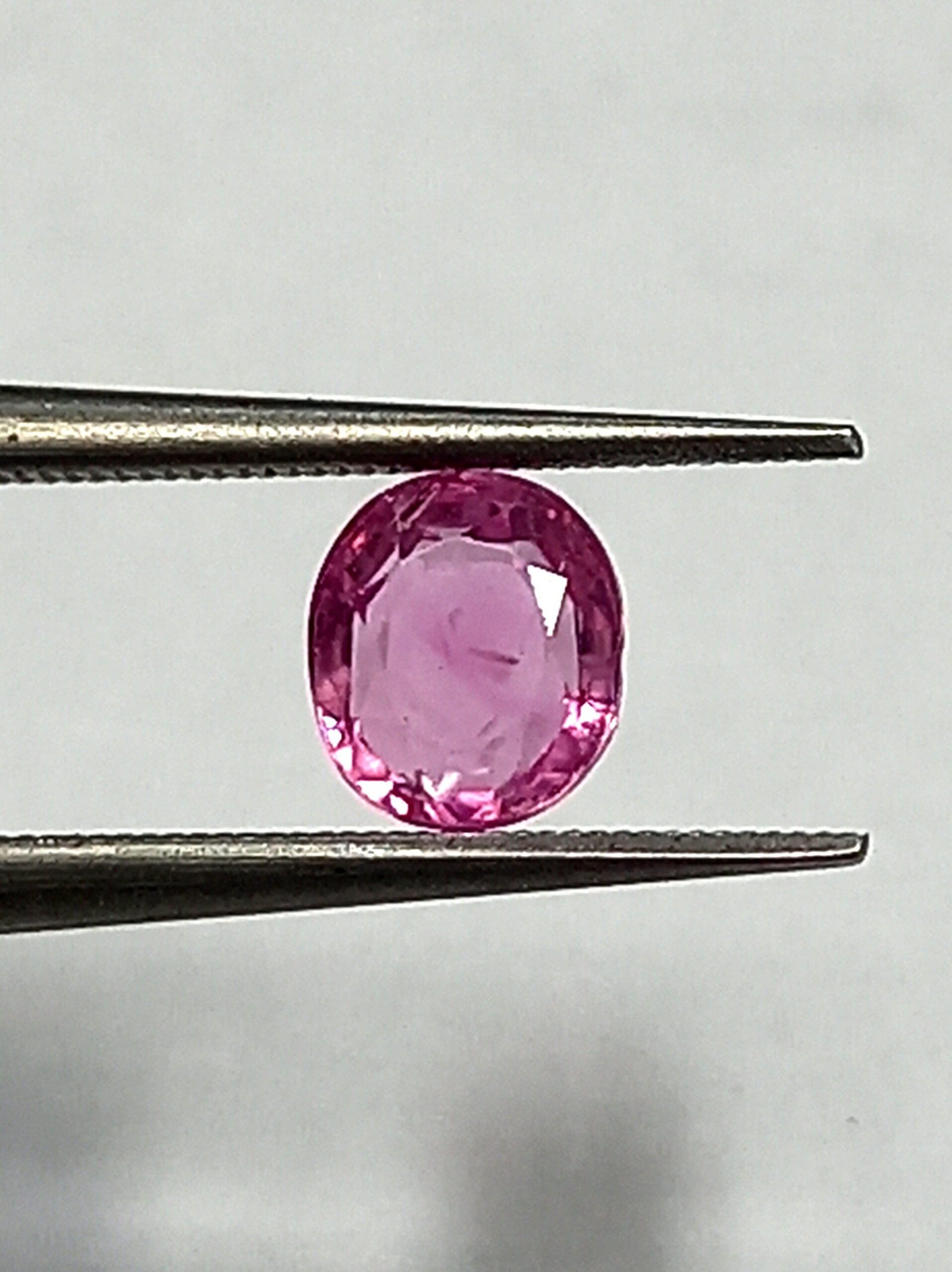0.61 Cts Natural Burma Pink Ruby Gemstone Oval Cut 5.0*4.4 MM R186 - Image 6