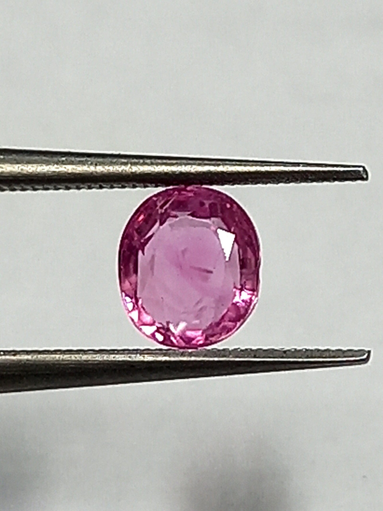 0.61 Cts Natural Burma Pink Ruby Gemstone Oval Cut 5.0*4.4 MM R186 - Image 7