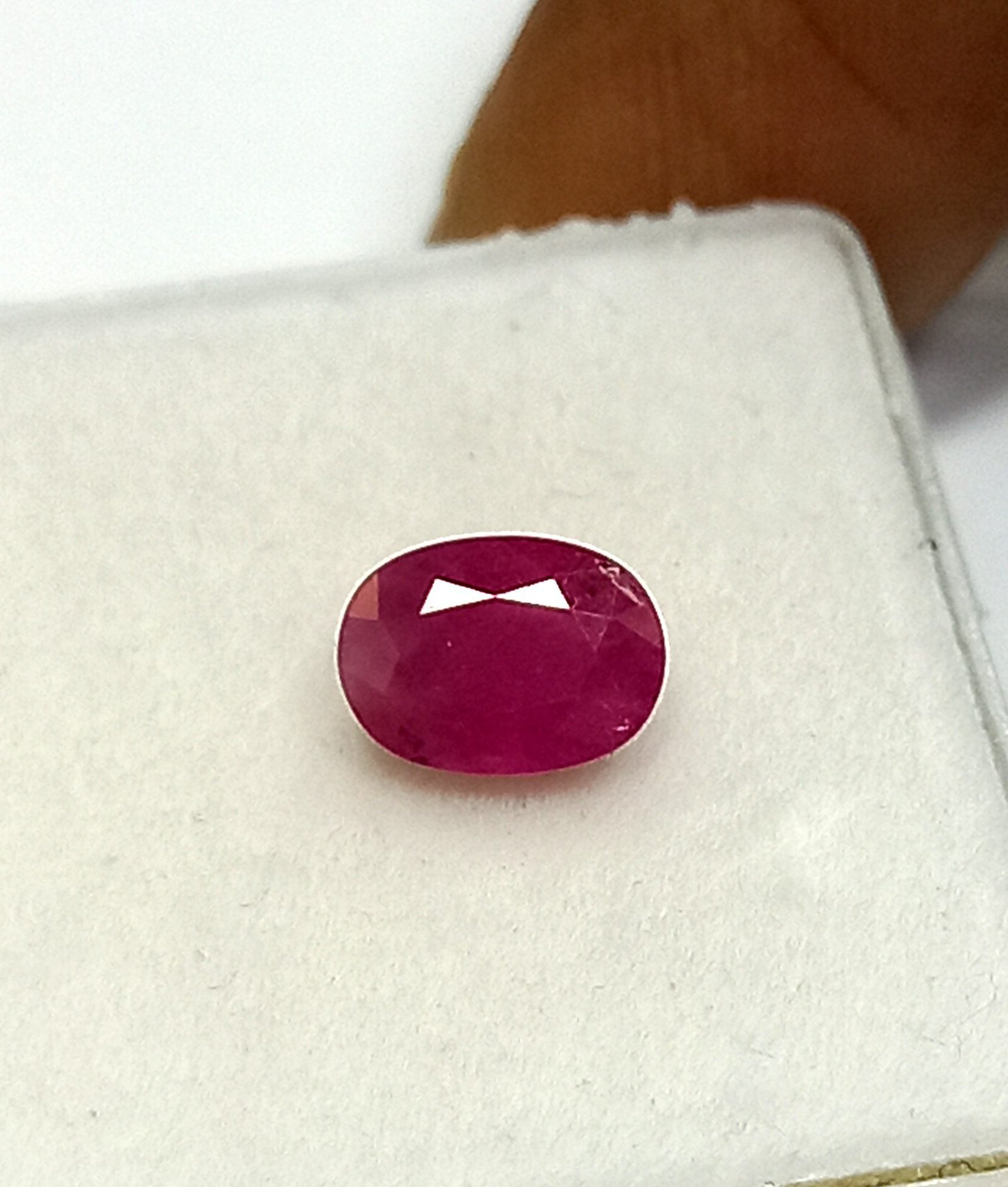1.11 Cts Natural African Pink Ruby Gemstone Oval Cut 6.9*5 MM R222 - Image 8