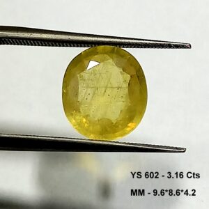 Yellow sapphire