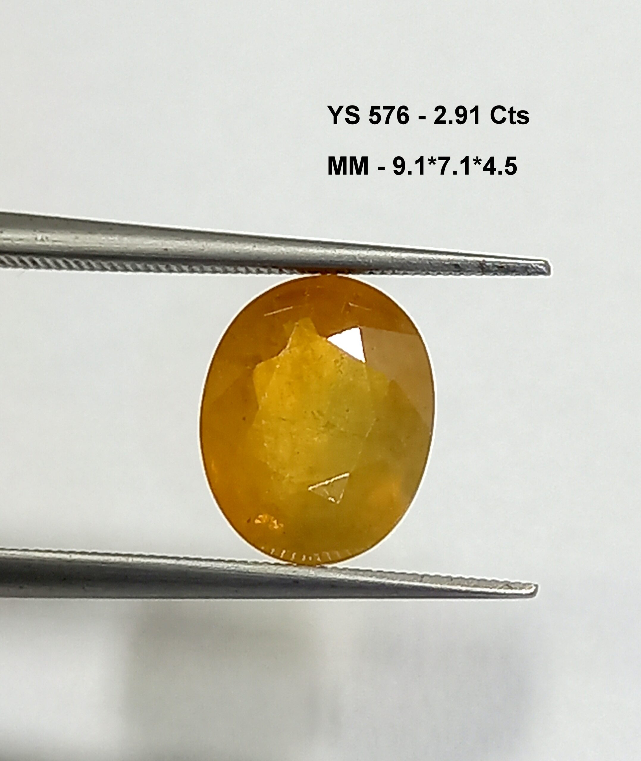 NATURAL YELLOW SAPPHIRE GEMSTONE 5 yellow sapphire