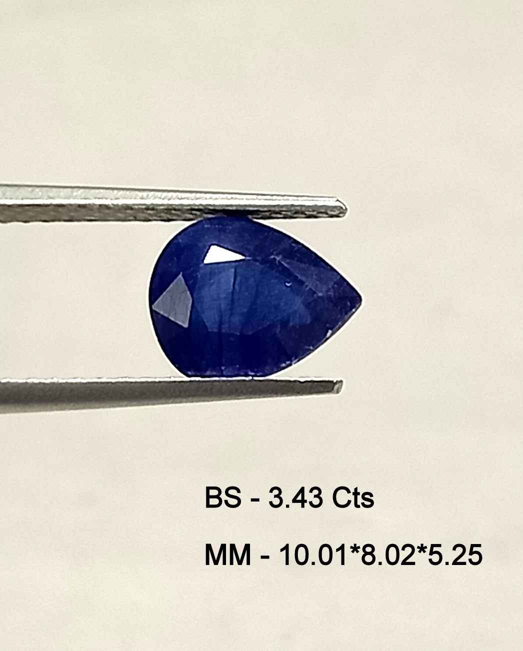 NATURALBLUESAPPHIREGEMSTONE1_369411aa-215e-49d3-beee-ee54220b7904 3.43 Cts Blue Sapphire Natural Gemstone Pear Cut 10.01*8.02 MM BS280