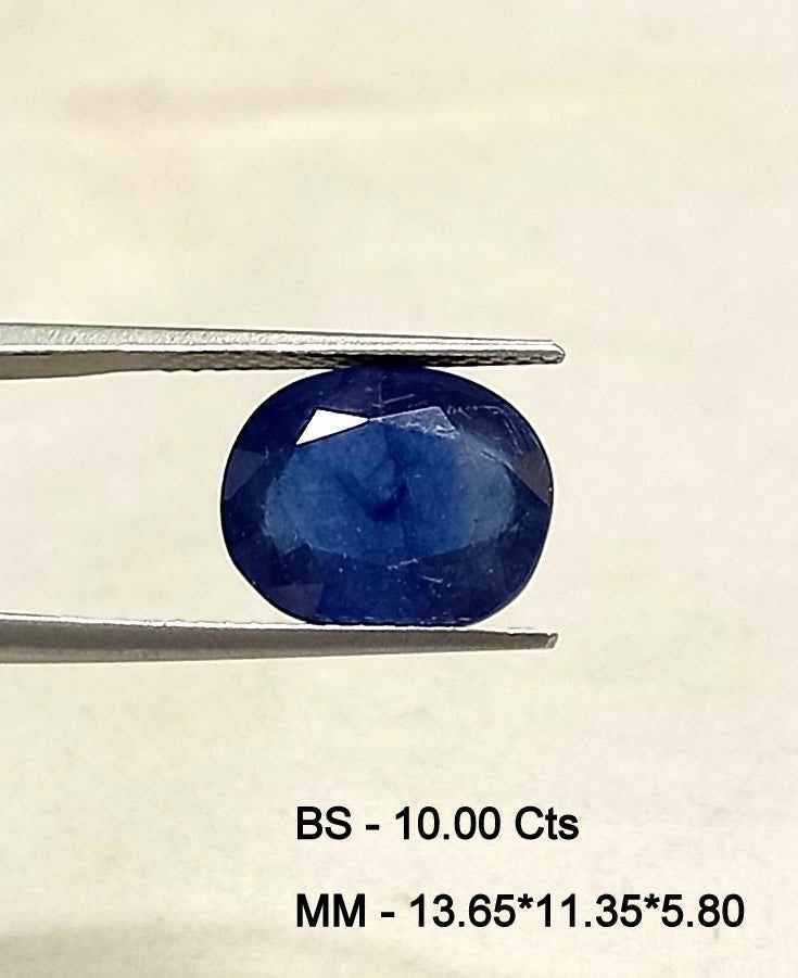 NATURALBLUESAPPHIREGEMSTONE1_5db79606-c306-4936-ba57-695c79aea7ef 10.00 Cts Natural Blue Sapphire Gemstone Oval Cut 13.65*11.35 MM BS153