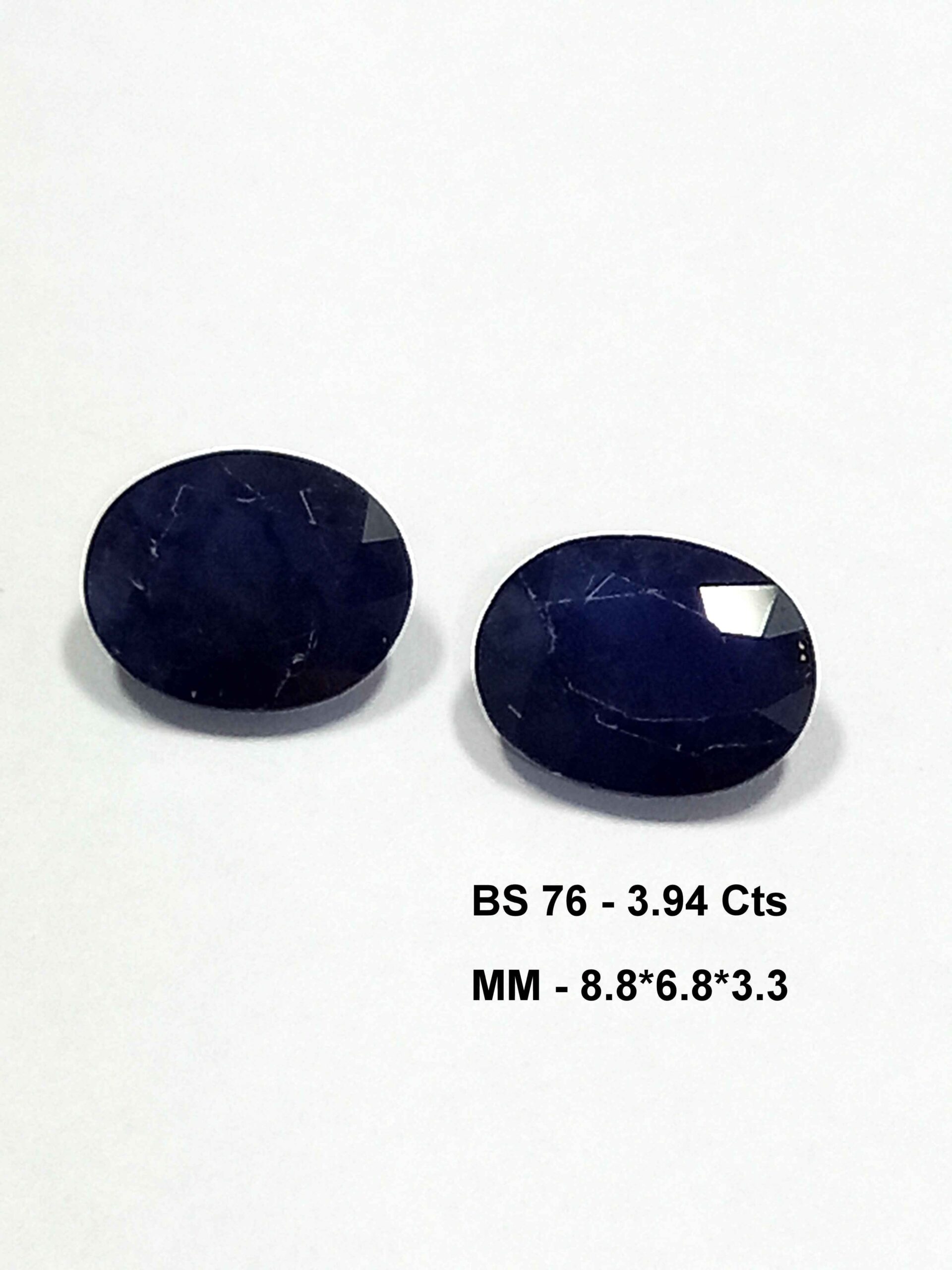 NATURALBLUESAPPHIREGEMSTONE1_fe54ca05-fad9-4b73-ace2-2b64f41f55f4 3.94 Cts Blue Sapphire Natural Gemston Oval Cut 8.8*6.8 MM BS76