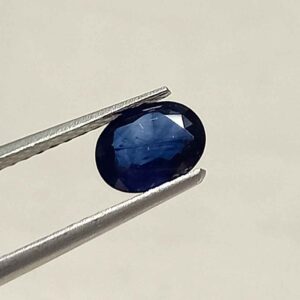 1.30 Cts Oval Cut Natural Blue Sapphire Gemstone 7.78*5.91 MM BS165