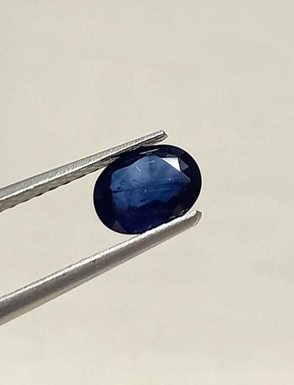 1.30 Cts Oval Cut Natural Blue Sapphire Gemstone 7.78*5.91 MM BS165