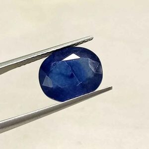 10.00 Cts Natural Blue Sapphire Gemstone Oval Cut 13.65*11.35 MM BS153