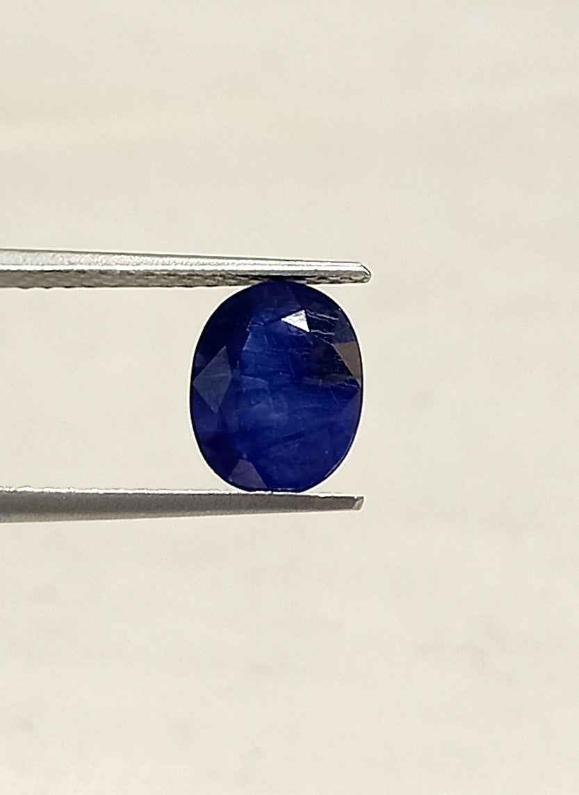 3.84 Cts Blue Sapphire Natural Gemstone Oval Cut 10.14*8.10 MM BS190