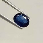 1.30 Cts Oval Cut Natural Blue Sapphire Gemstone 7.78*5.91 MM BS165