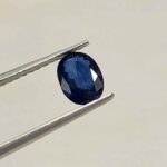 1.30 Cts Oval Cut Natural Blue Sapphire Gemstone 7.78*5.91 MM BS165