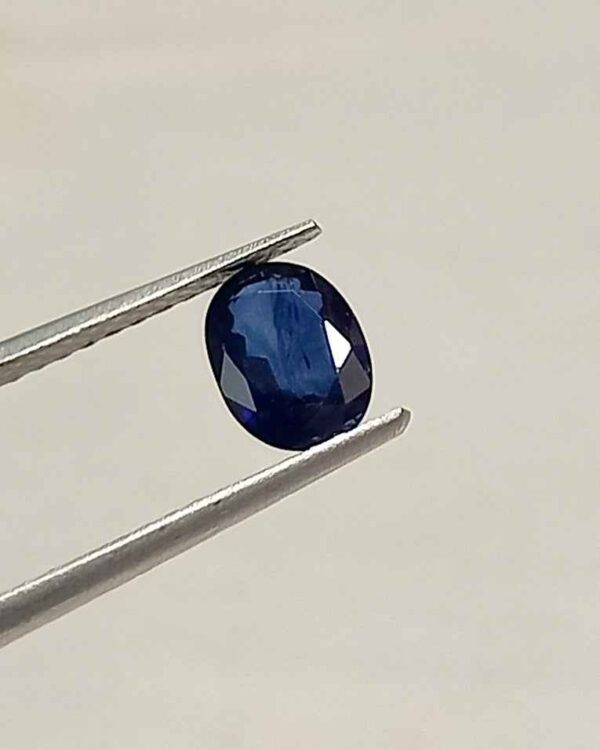 1.30 Cts Oval Cut Natural Blue Sapphire Gemstone 7.78*5.91 MM BS165